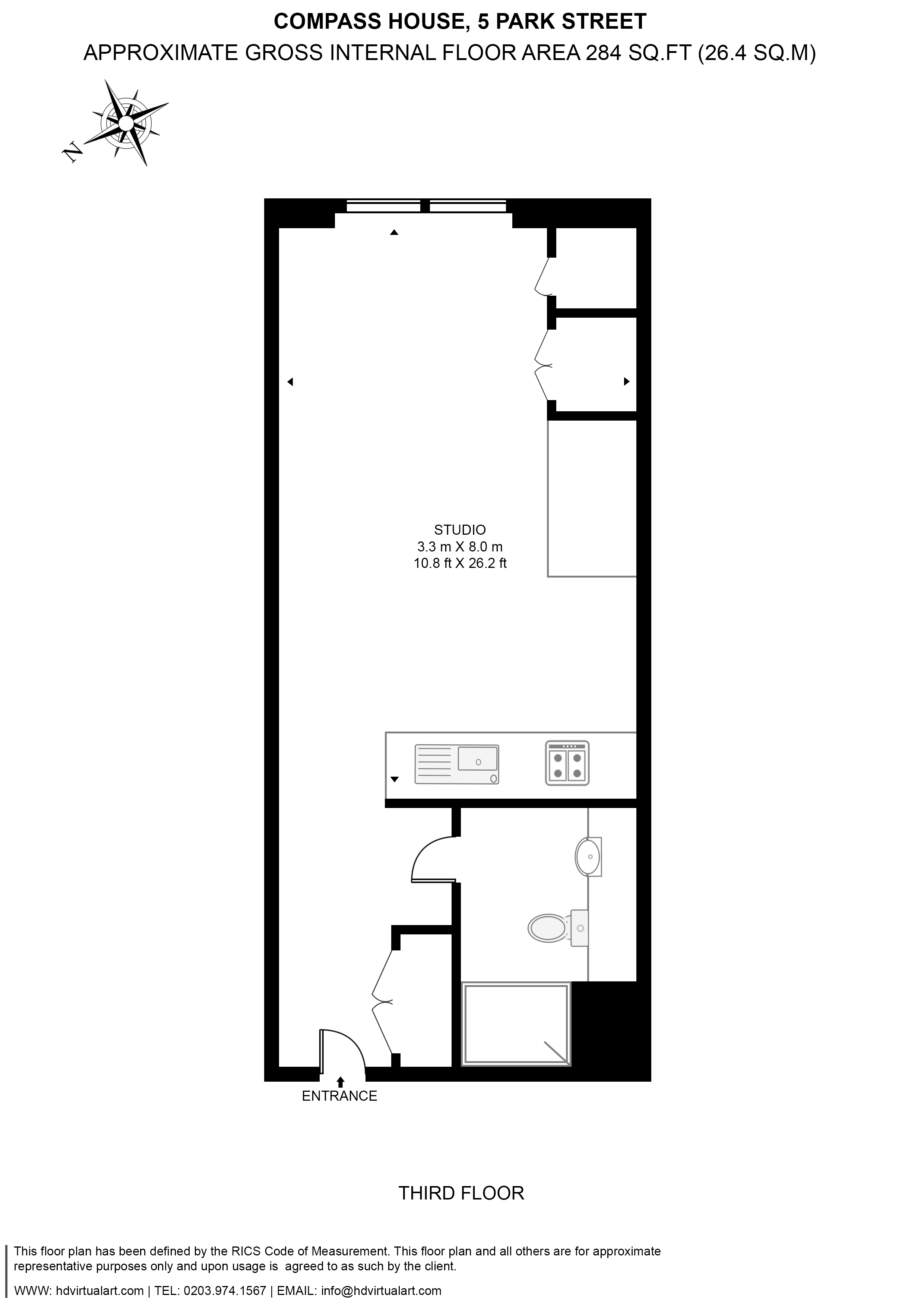 Park Street, Imperial Wharf floorplan