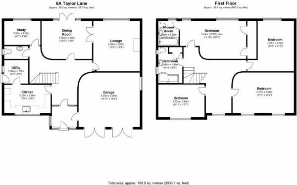 Landor House, 6A Taylors Lane, Rugeley floorplan