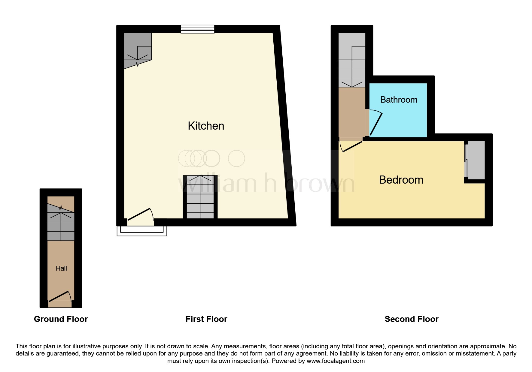 Flat 1, 16, Stoke Street, Ipswich floorplan