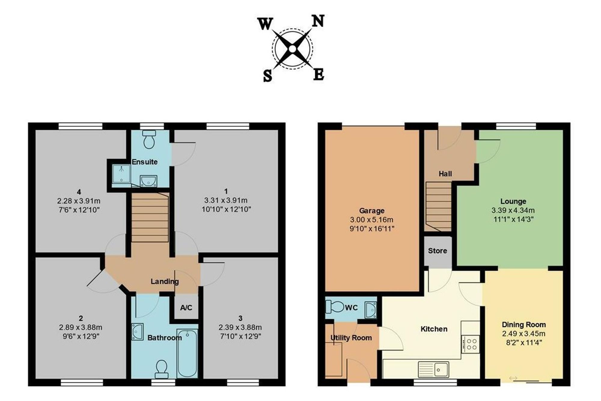 40 Townsgate Way, Manchester floorplan