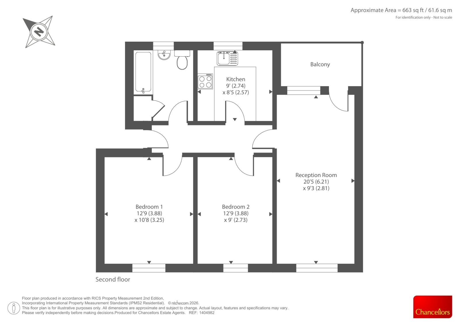 6, Slade Close, Oxford floorplan