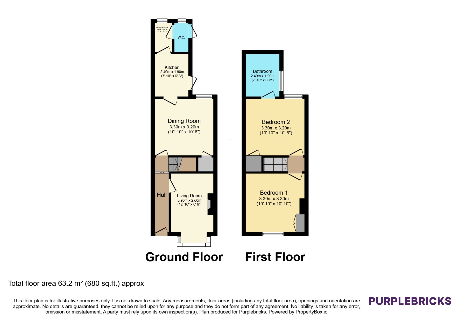 Vicarage Road, Watford floorplan