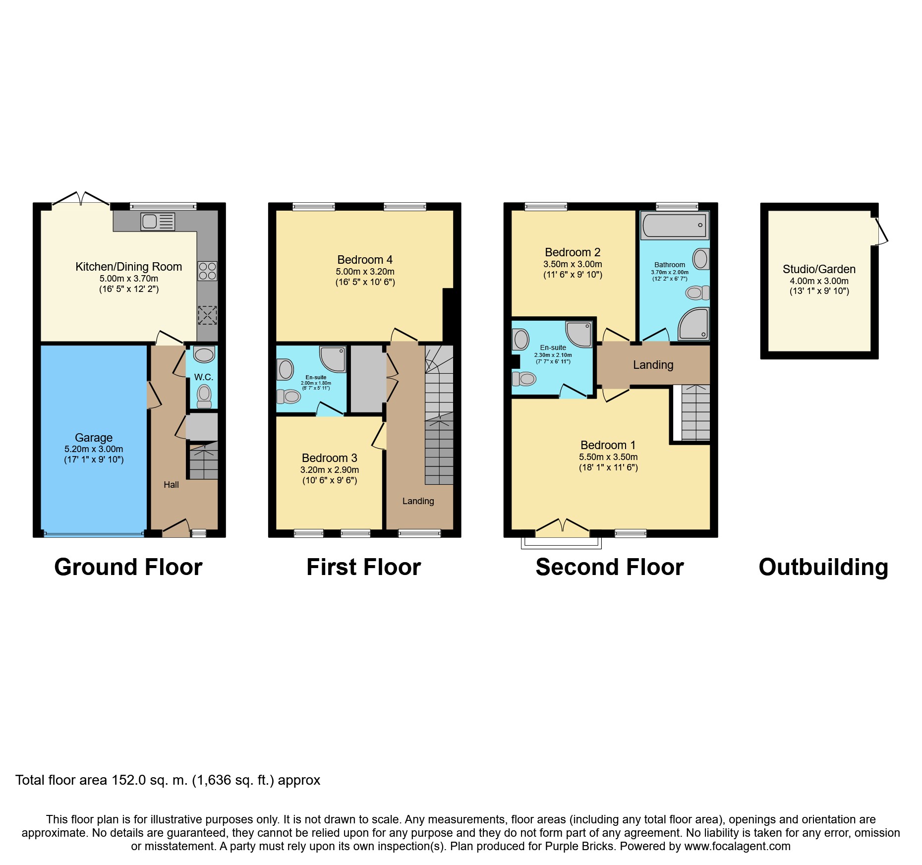 4 Bedrooms Town house for sale in Dixons Hill Road, Hatfield AL9