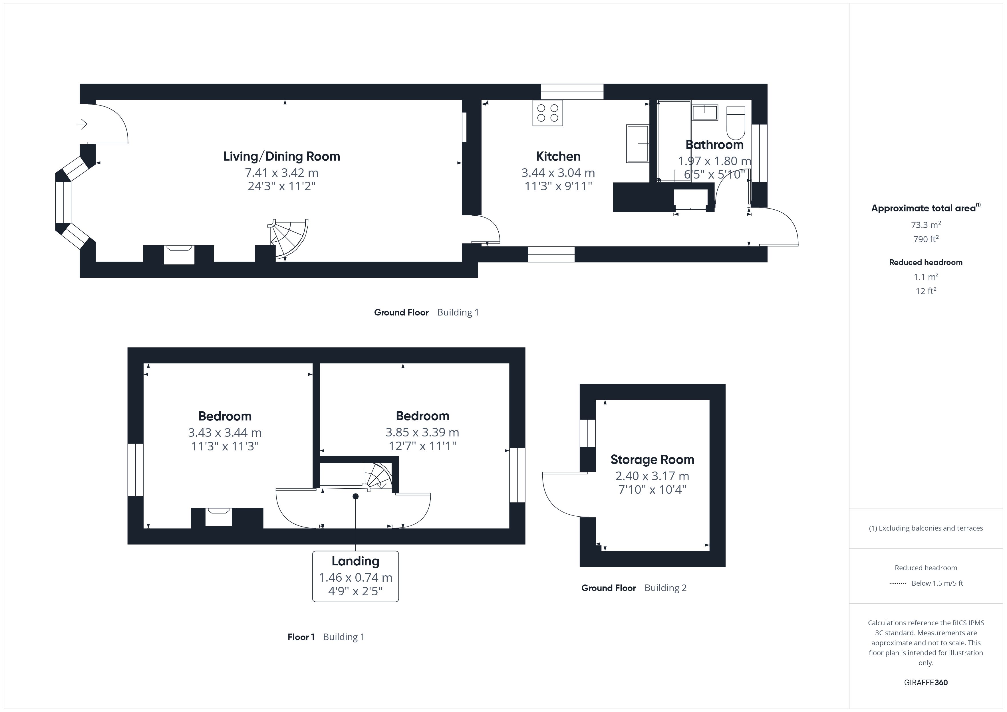 50, Higham Road, Buckinghamshire floorplan