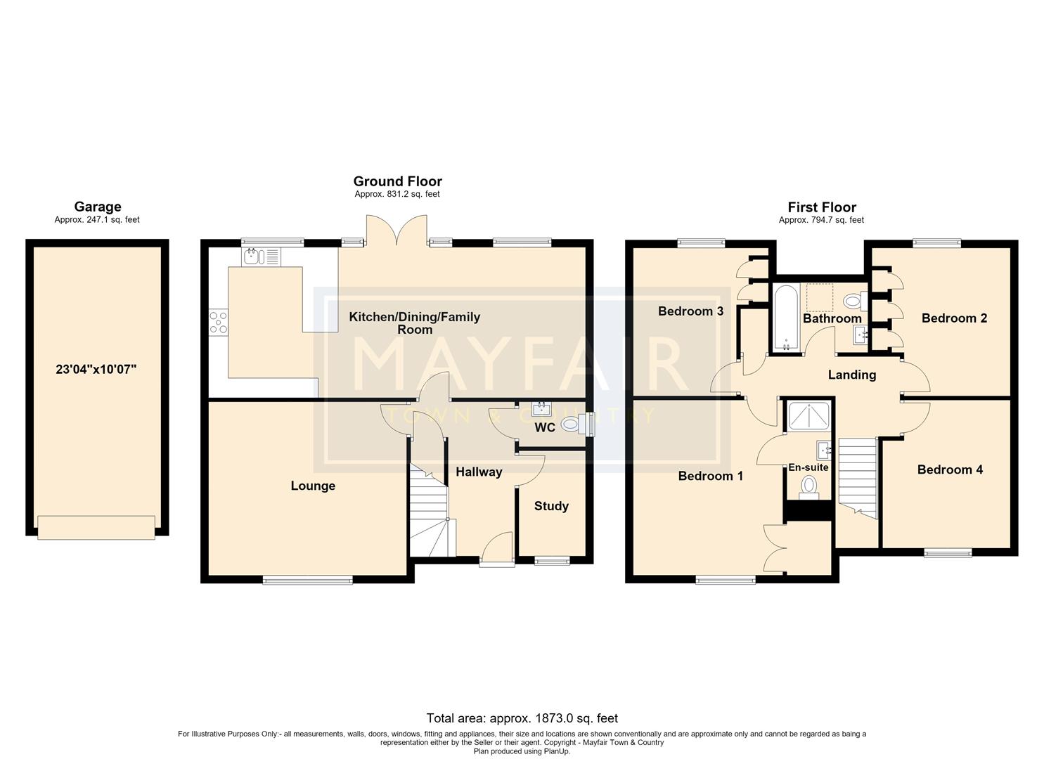 Wentwood Drive, Weston-Super-Mare floorplan