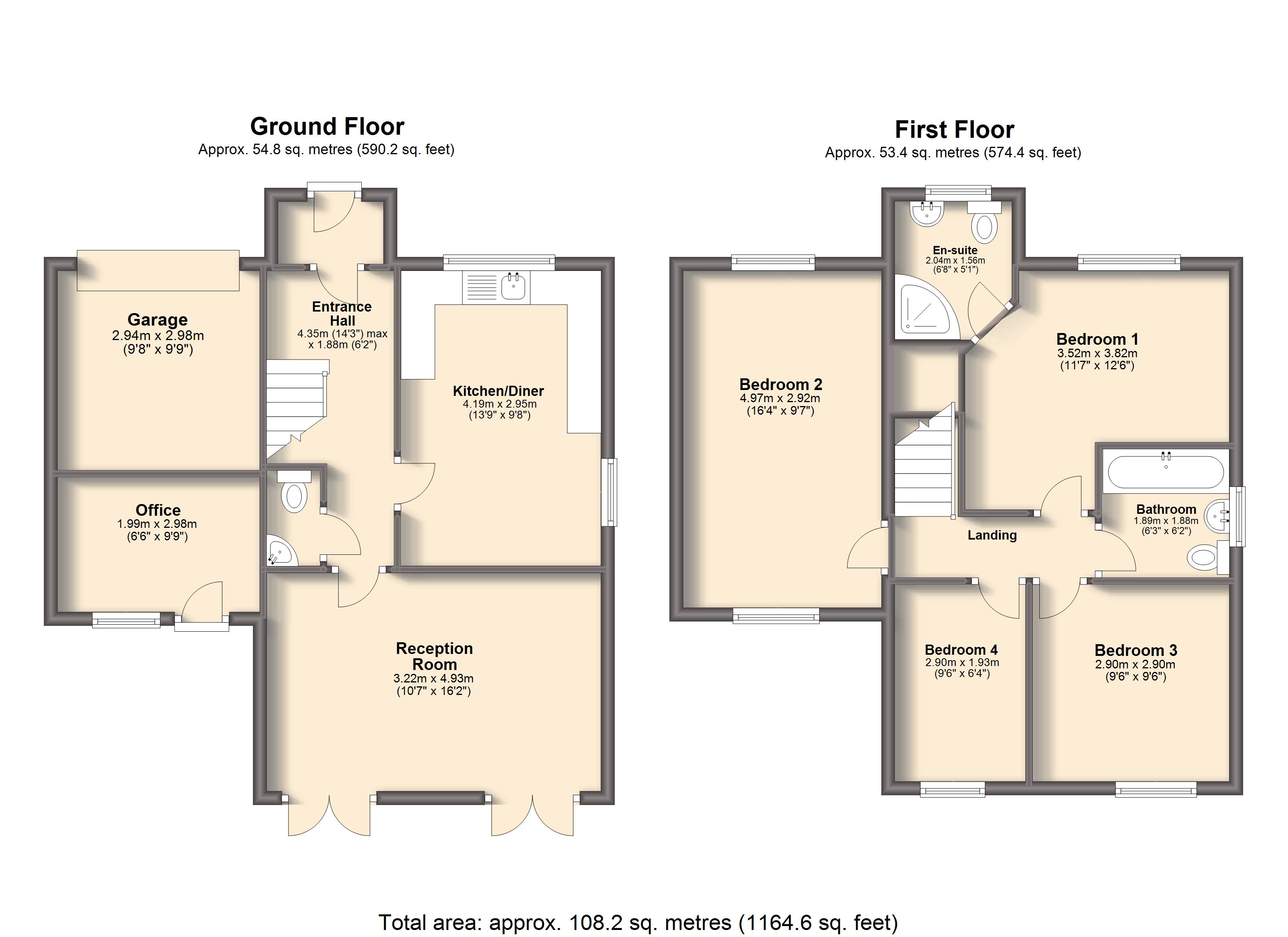 4 Bedrooms Semi-detached house for sale in Calver Avenue, North Wingfield, Chesterfield S42