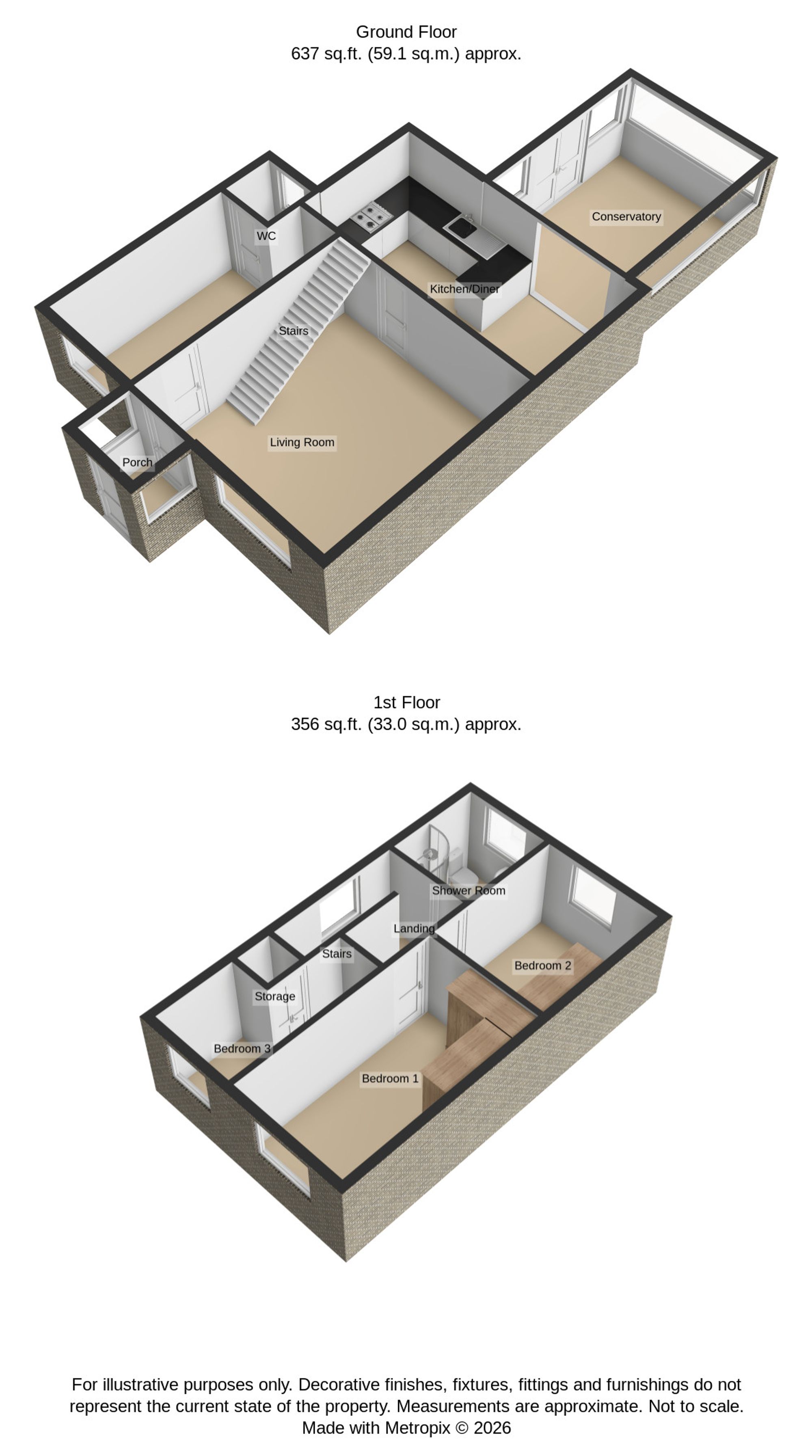 124 Thornham Drive, Bolton floorplan