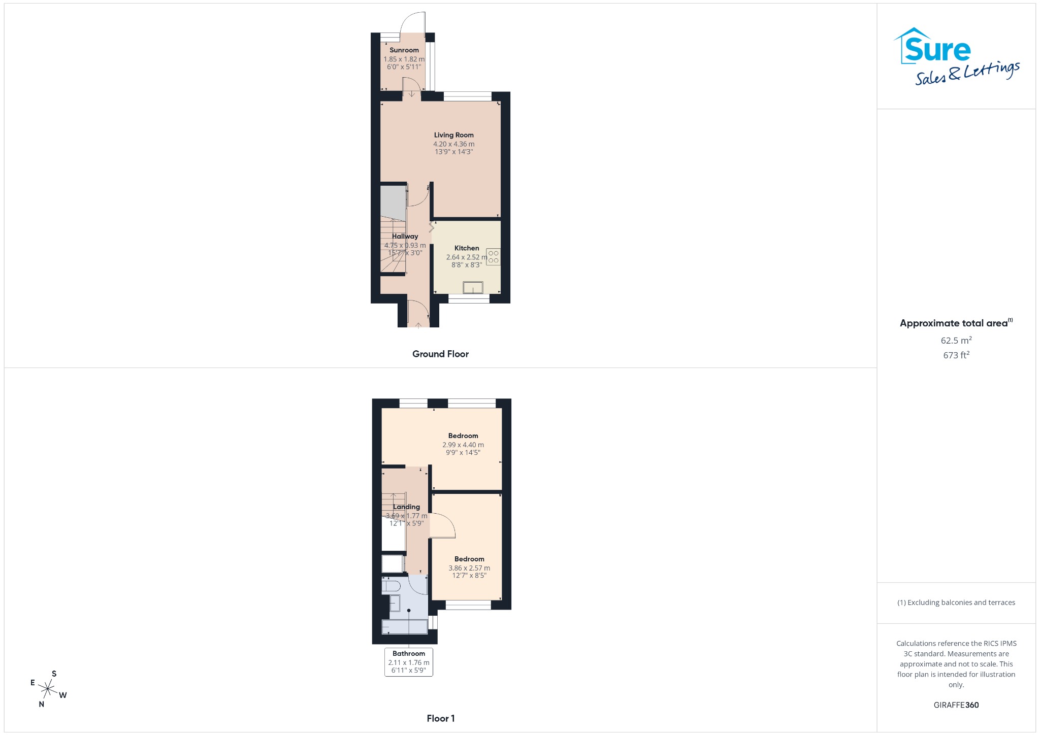 4, Stradbrook Close, Harrow floorplan