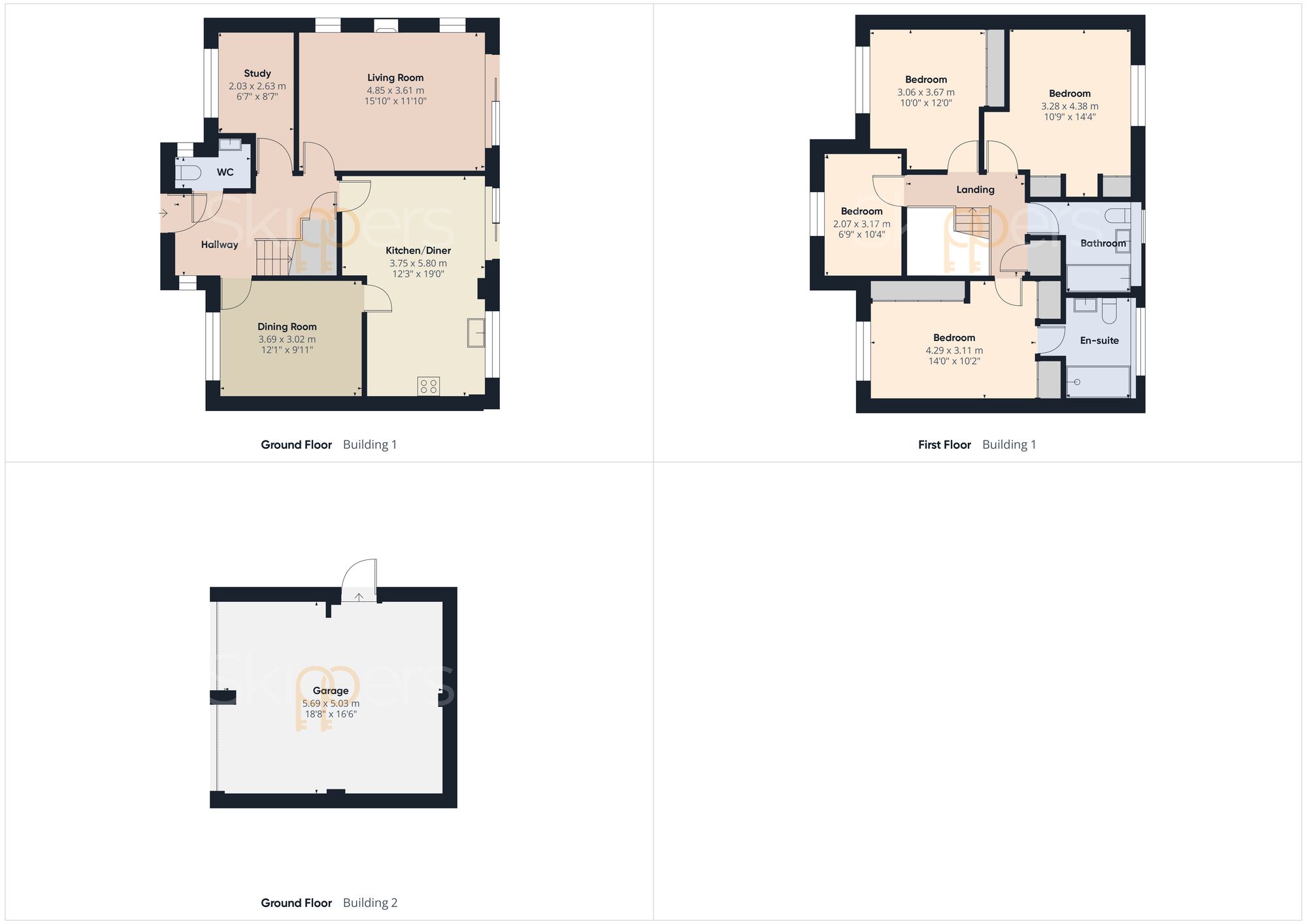44 Blossom Lane, Ashford floorplan