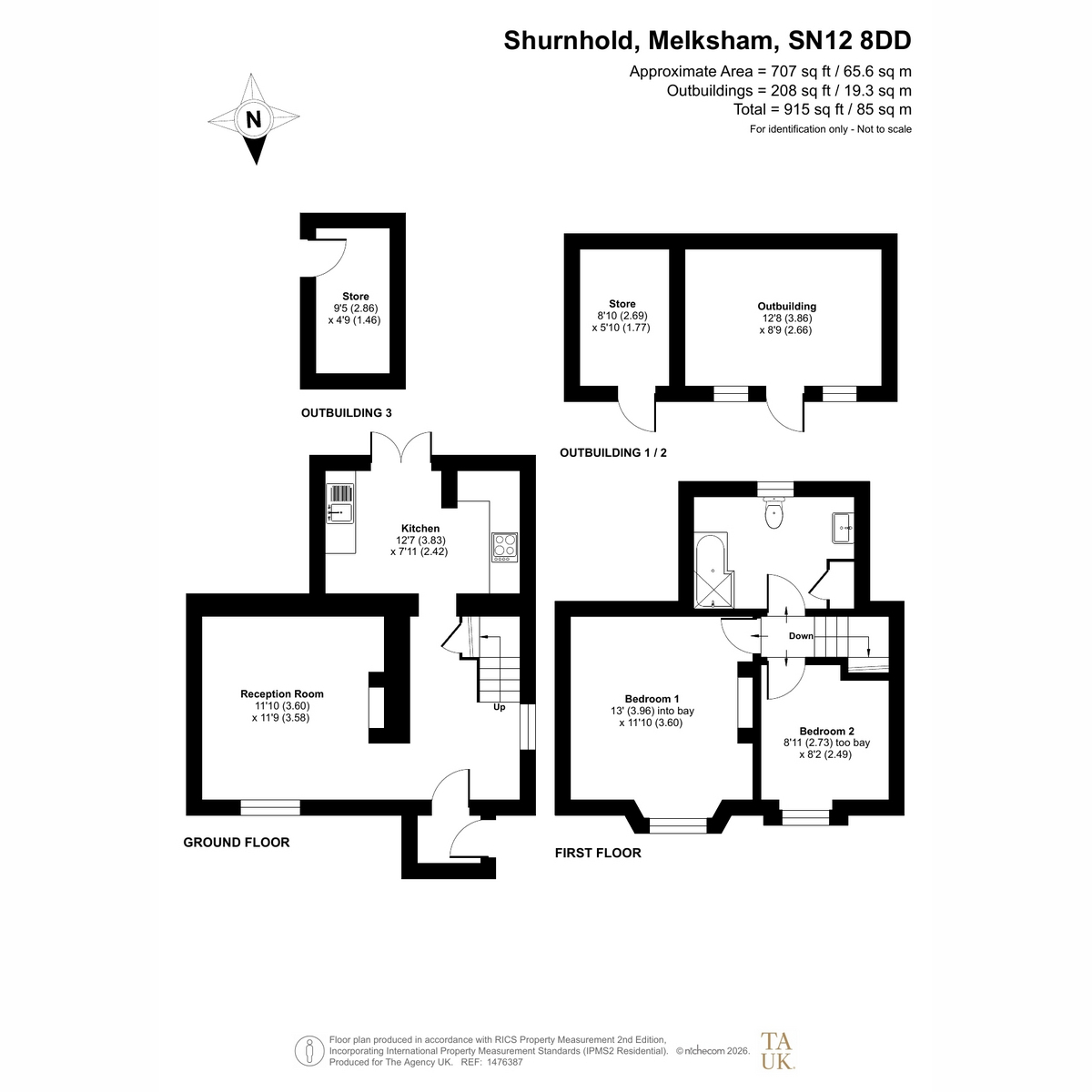 21, Shurnhold, Melksham floorplan