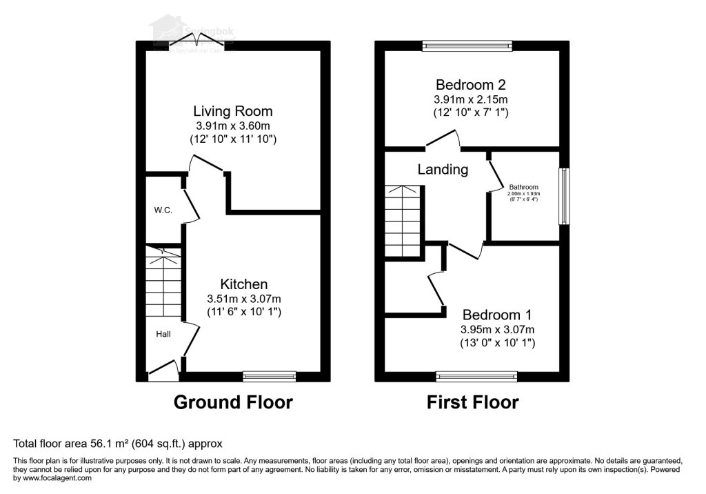 6, Scott Hetherington Way, Rochdale floorplan
