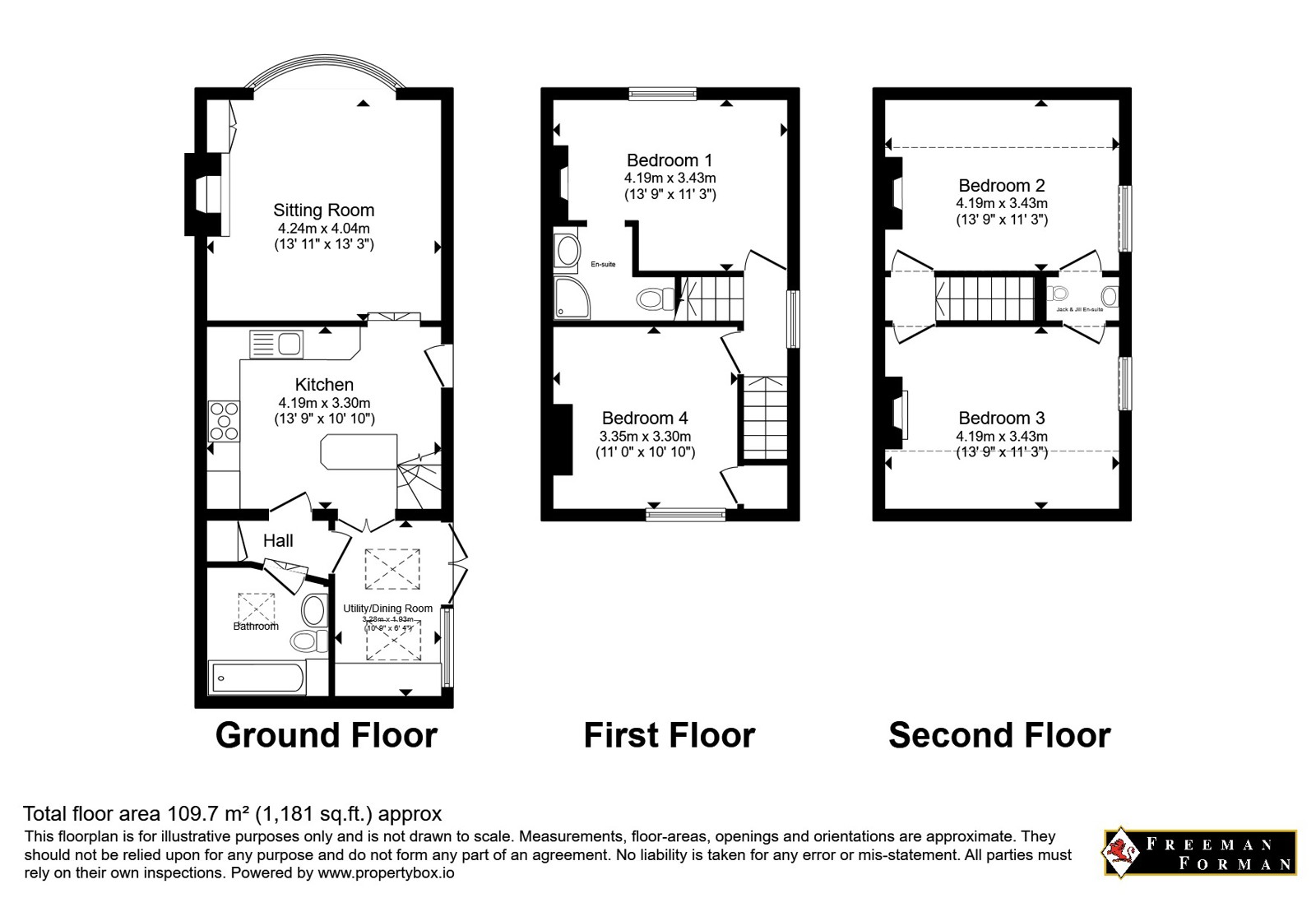 67, Silverdale Road, Kent floorplan