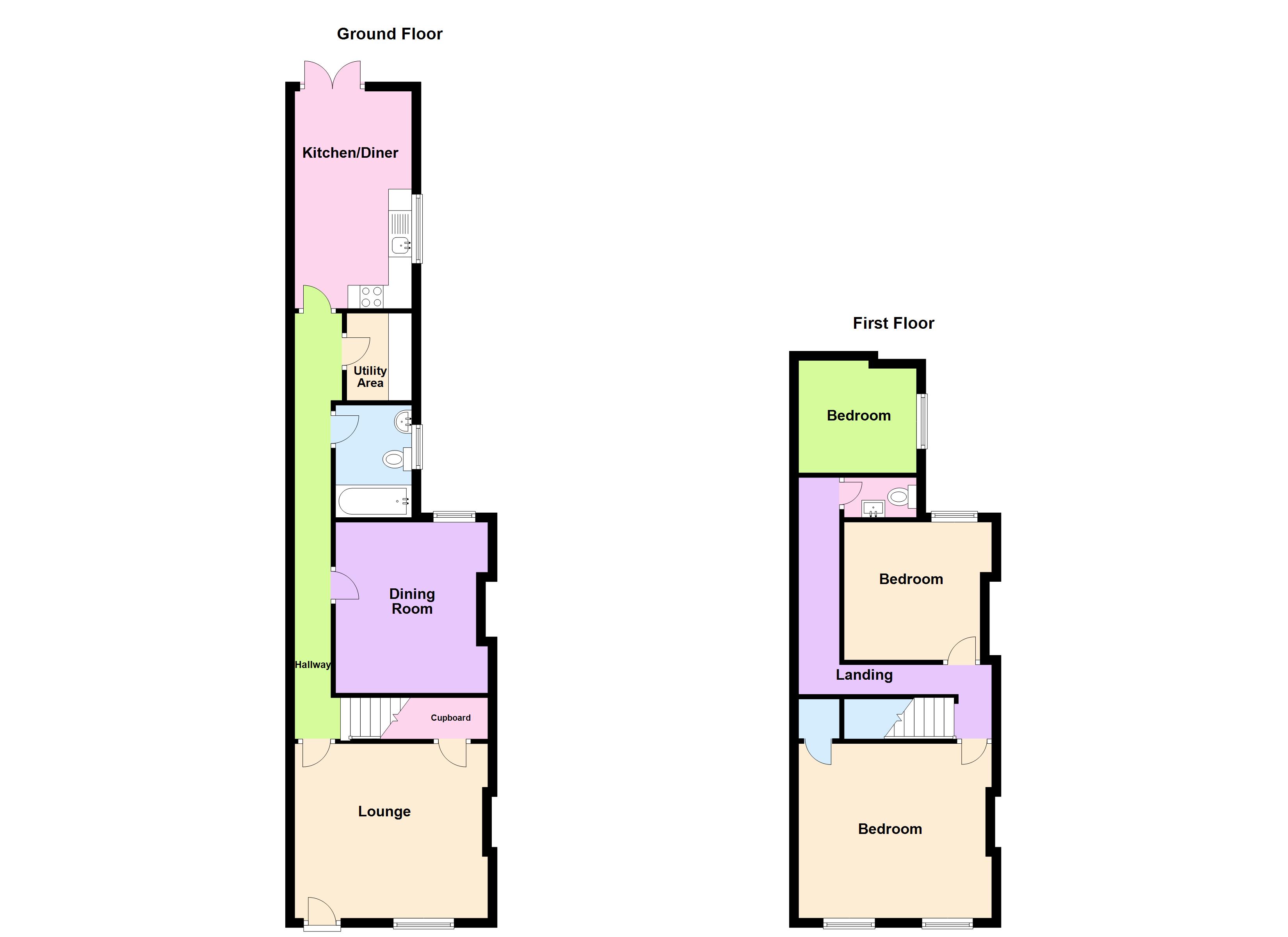 12, Milton Street, Nottingham floorplan