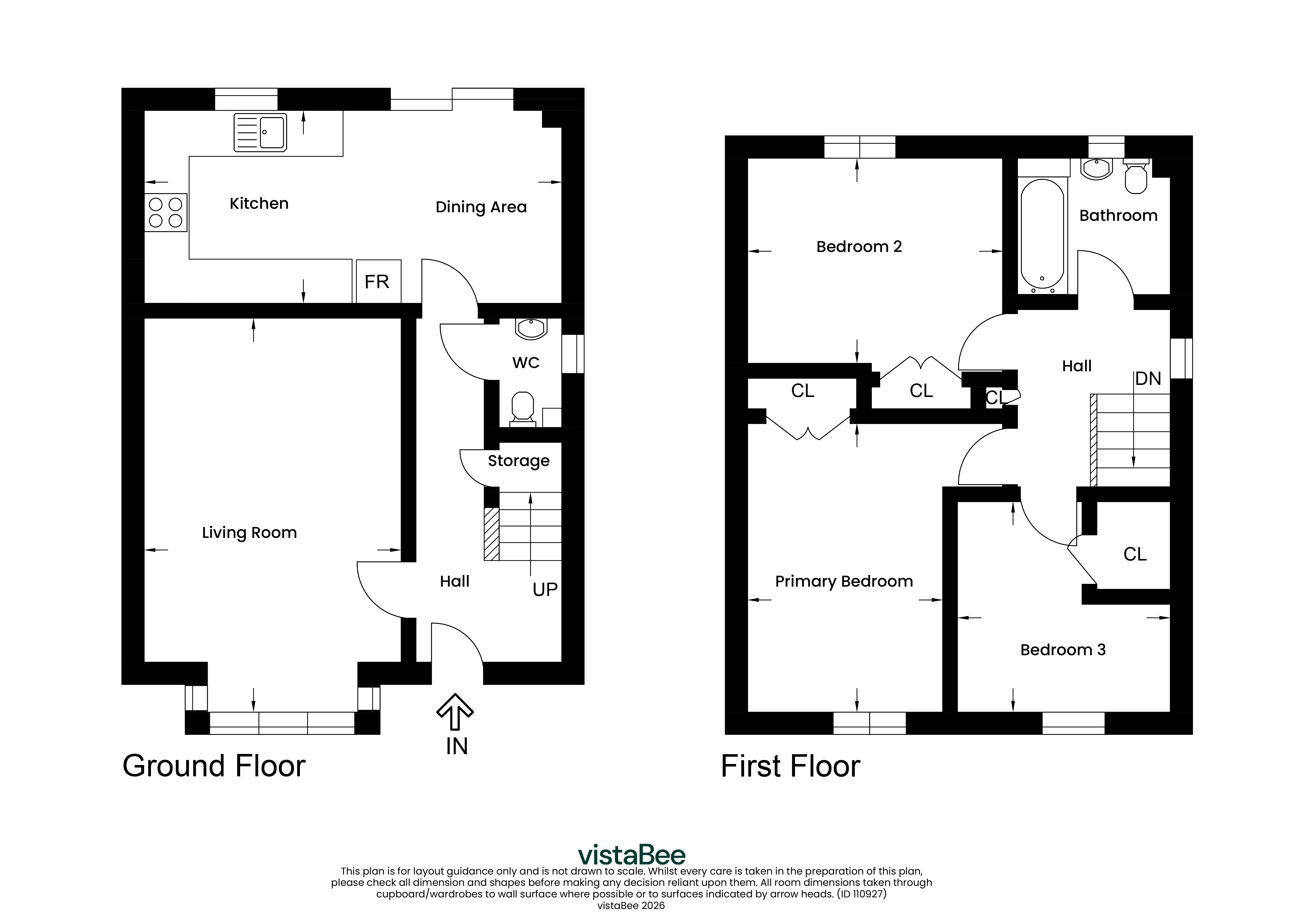 45, Whistleberry Wynd, Lanarkshire floorplan