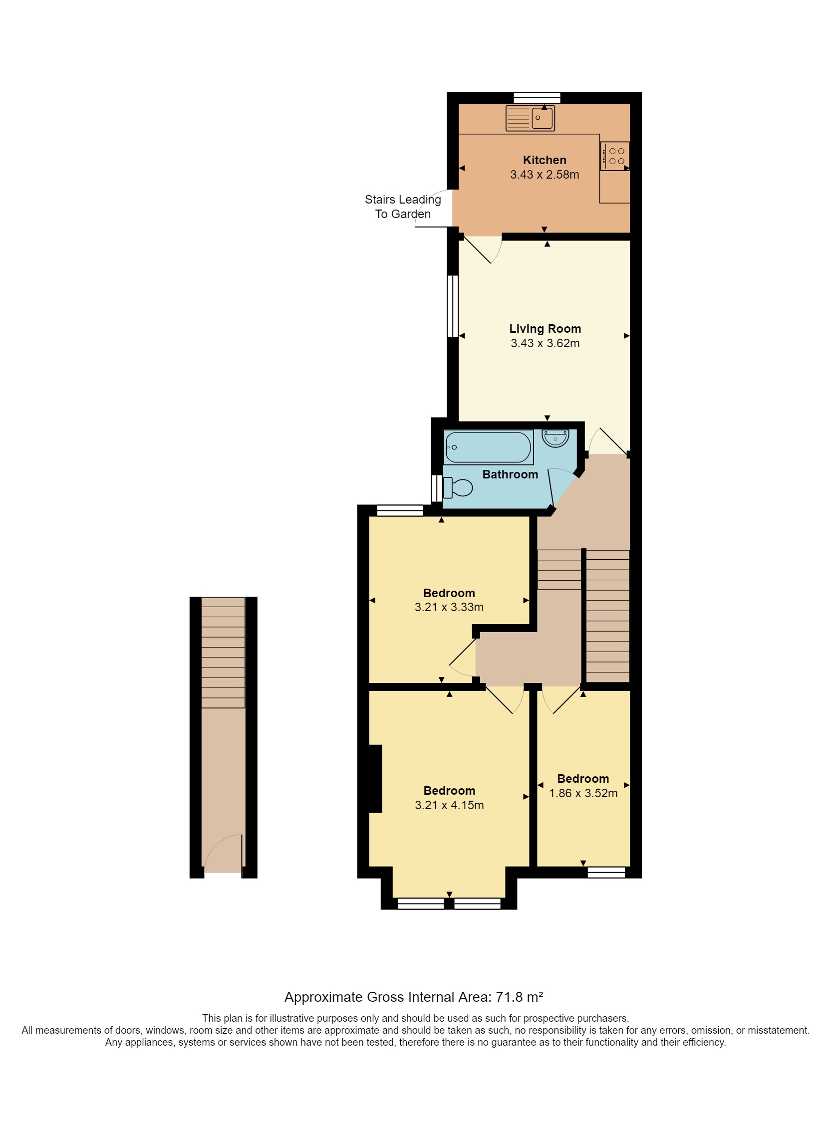 79a, Oldfield Road, Willesden / Harlesden floorplan