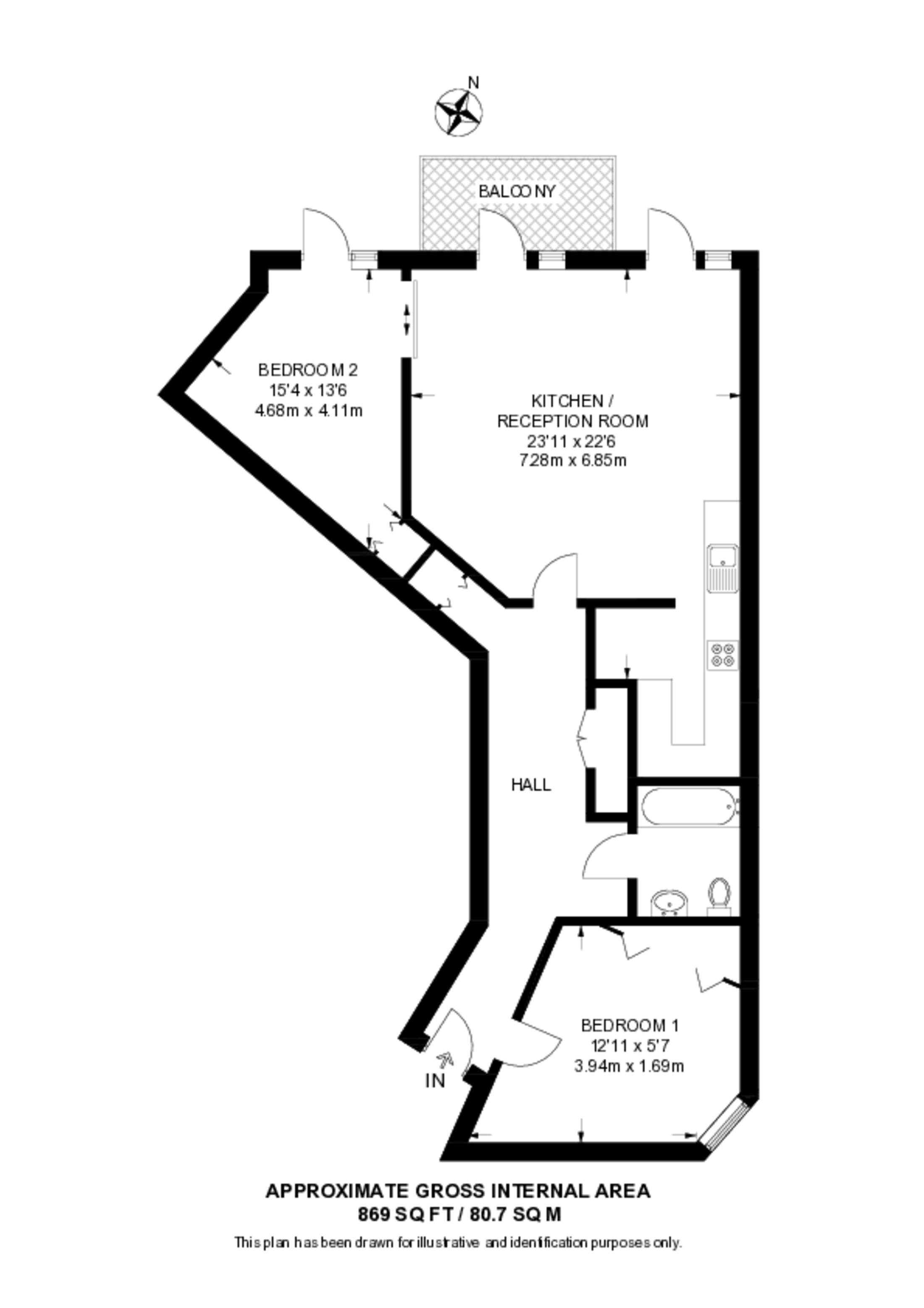 Naxos Building, Canary Wharf floorplan