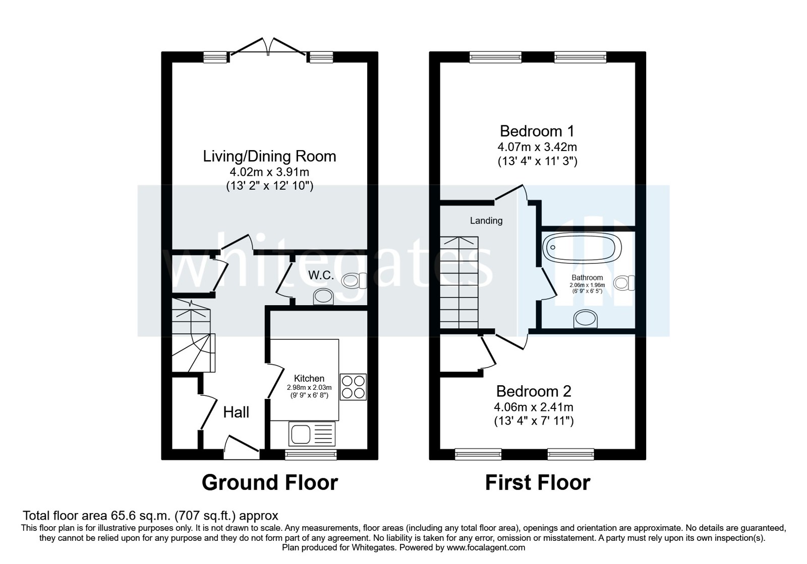 12, Dairyfields Road, Nantwich floorplan