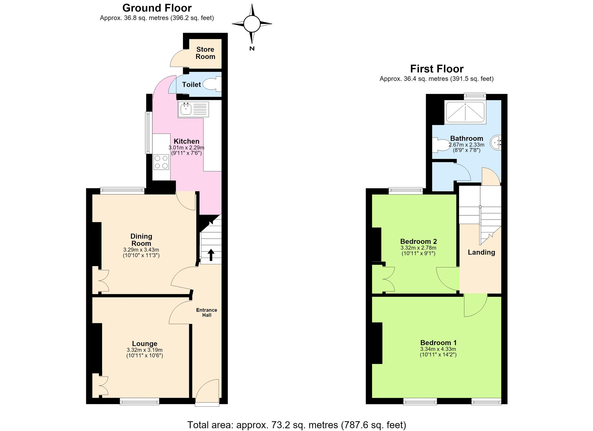 45 Hirwain Street, Cardiff floorplan