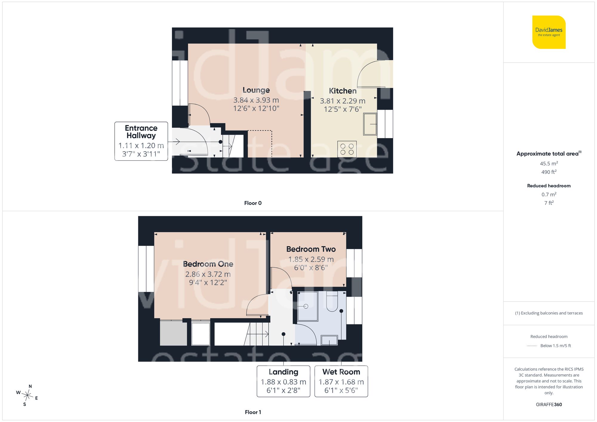 75 Landmere Gardens, Nottingham floorplan