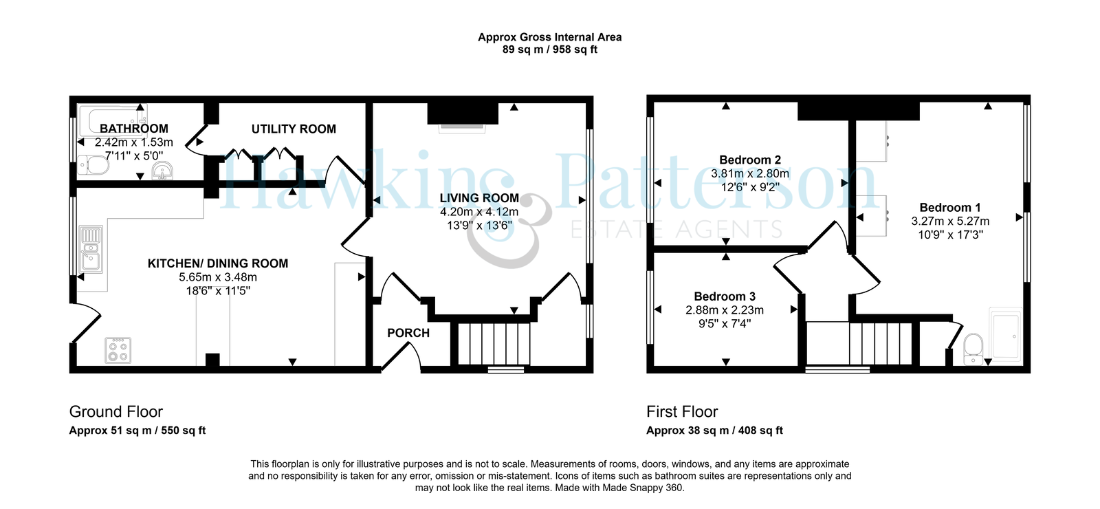 100, Pitmaston Road, Birmingham floorplan
