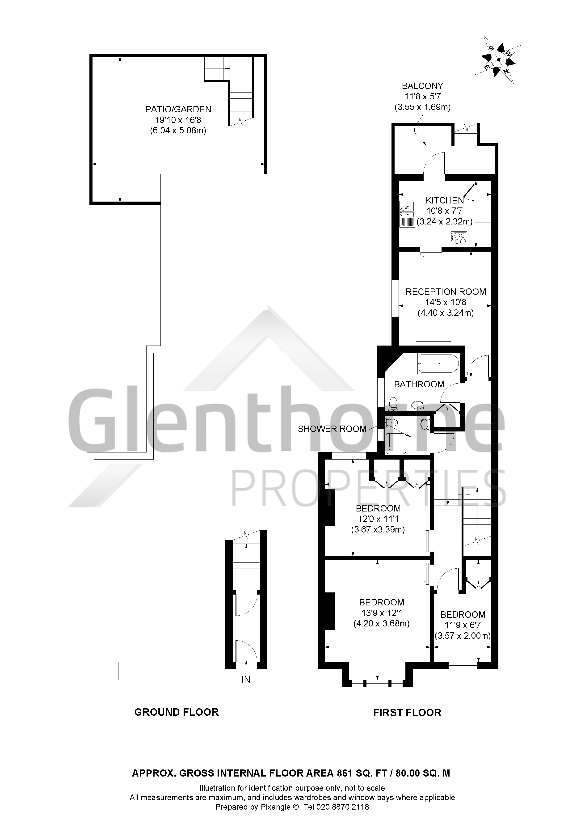 3 Bedrooms Flat to rent in Felsham Road, Putney SW15