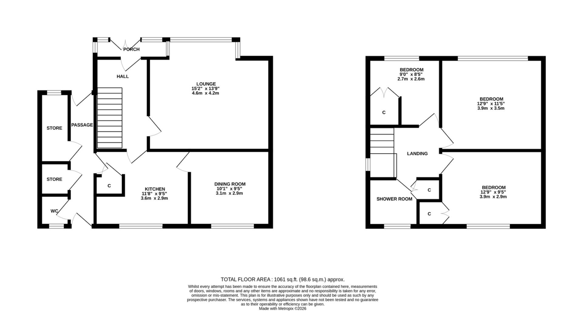 30, Oaklands Avenue, Liverpool floorplan