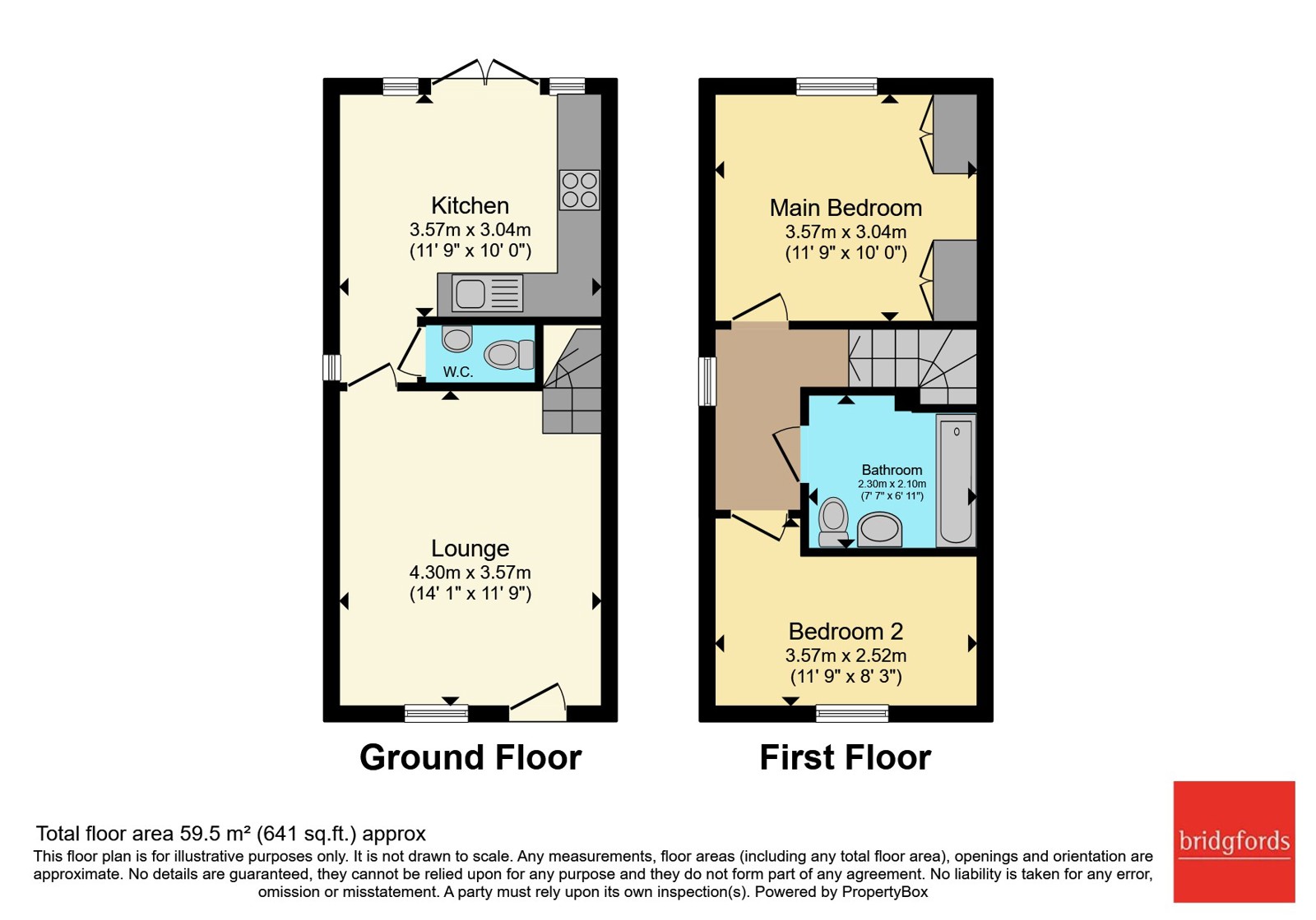 14, Vickers Close, Darlington floorplan