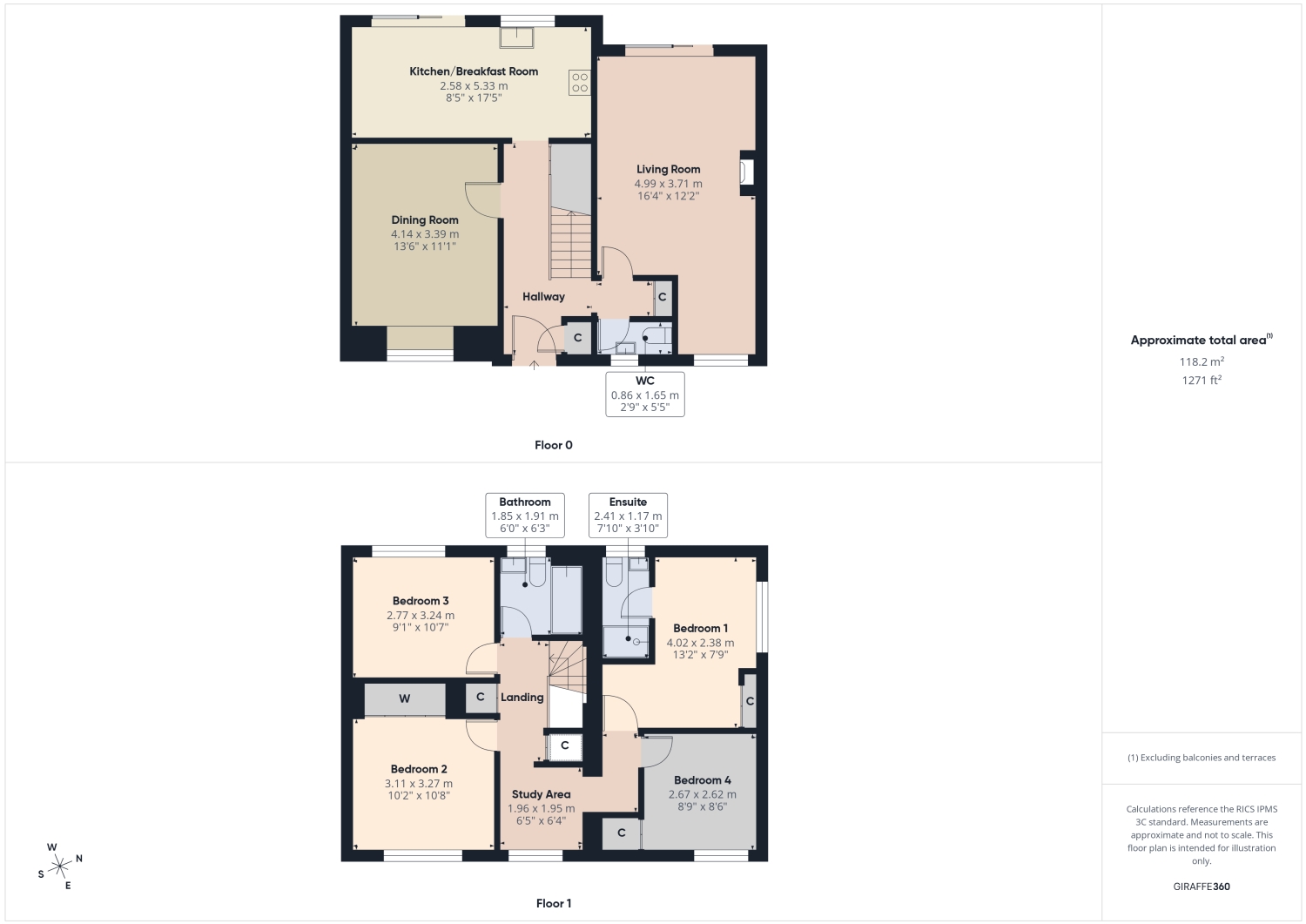 21, Pershore Road, Cambridge floorplan
