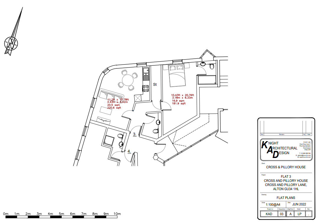 Plot 3,, Cross & Pillory House, Alton floorplan