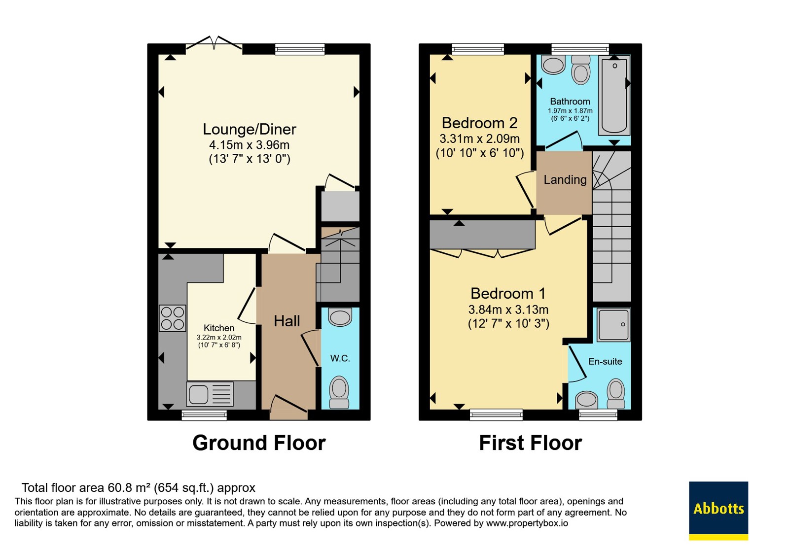12, Aspen Road, Great Yarmouth floorplan