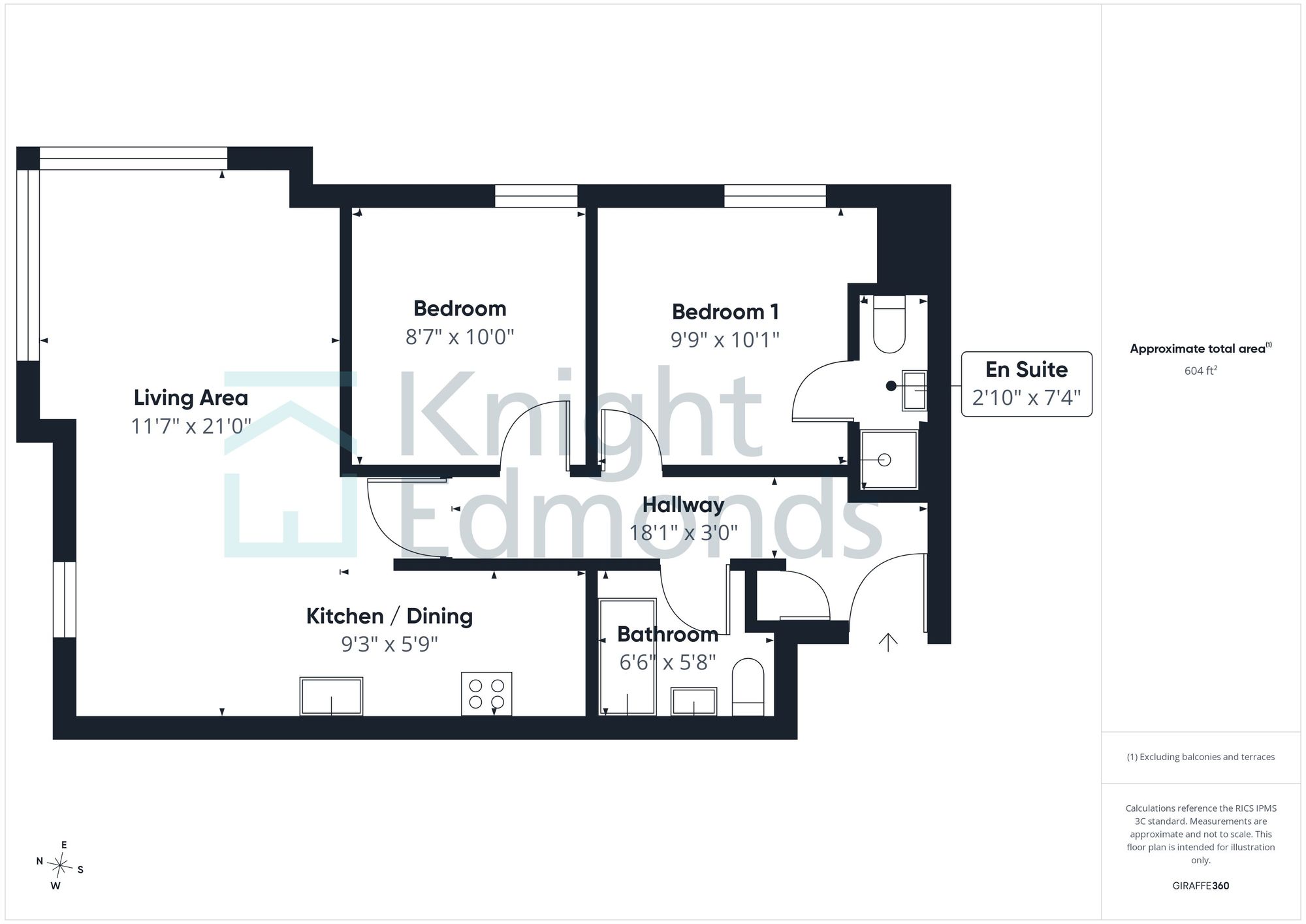 5 Buckland Rise, Maidstone floorplan