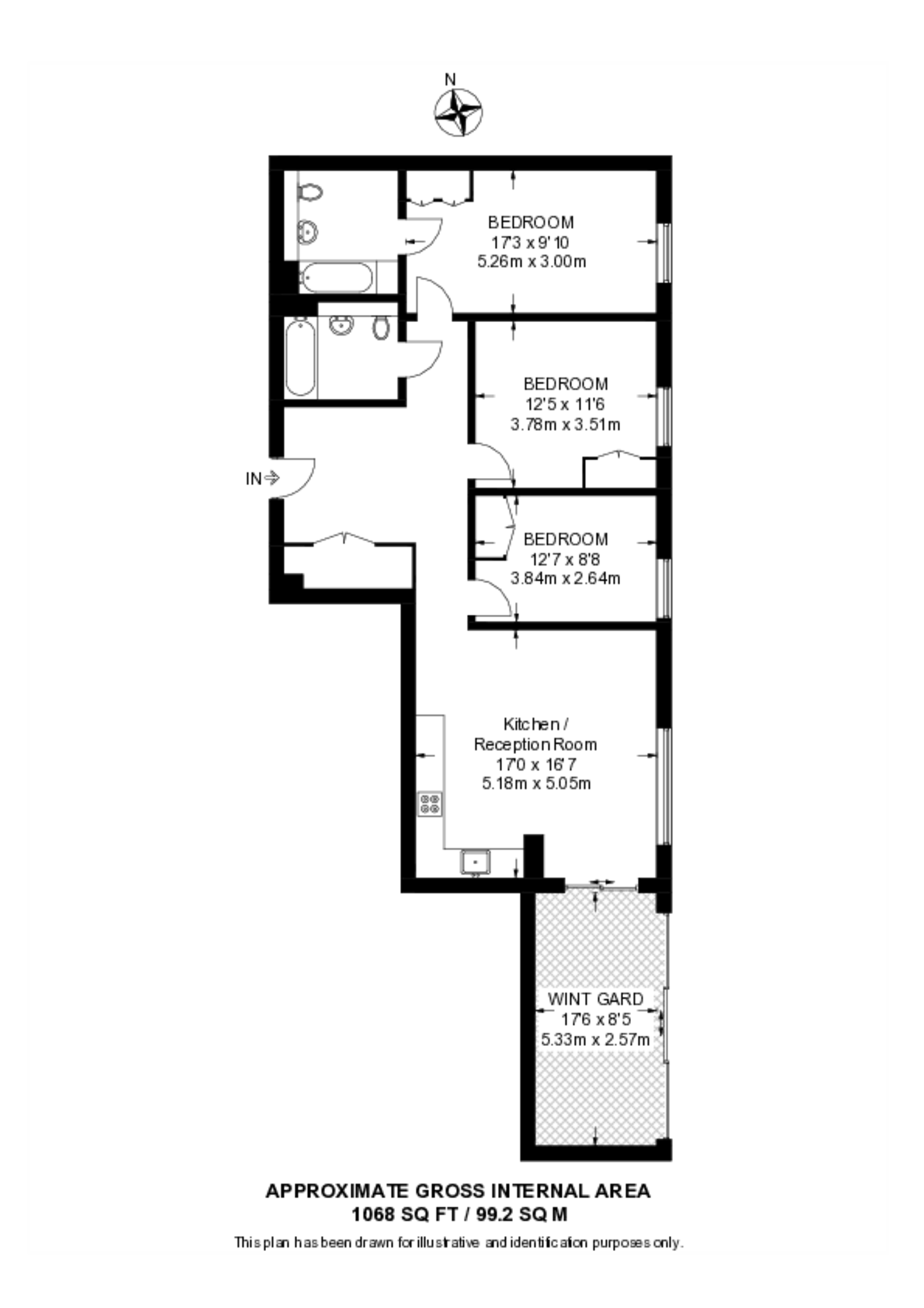 New Drum Street, Aldgate floorplan
