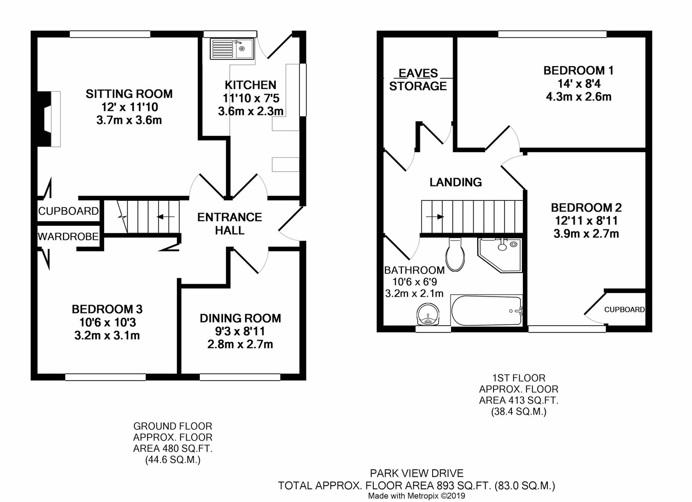 3 Bedrooms Semi-detached house for sale in Park View Drive, Stroud GL5