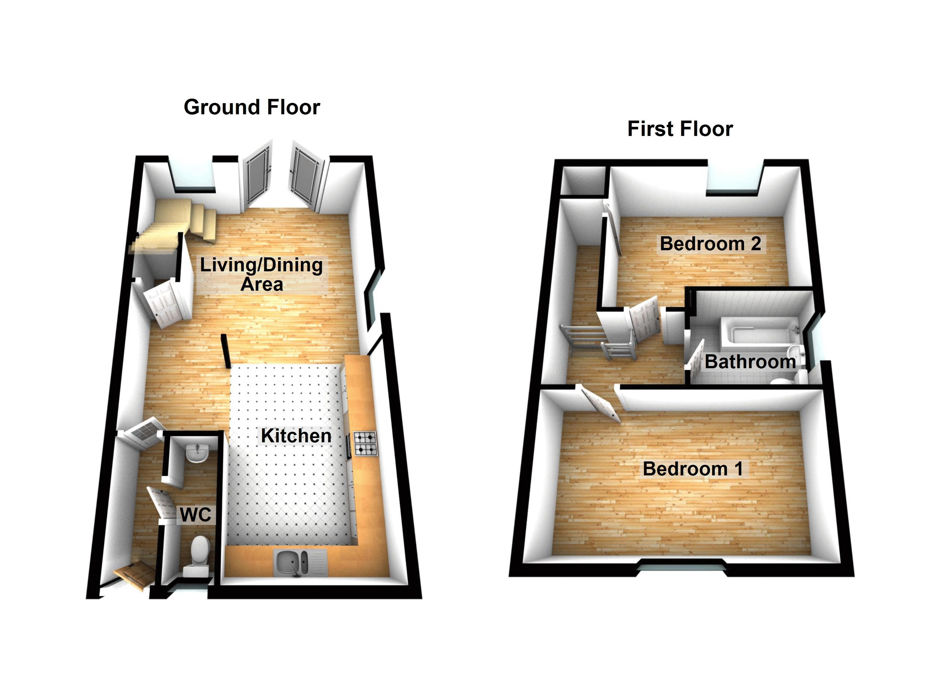 2 Bedrooms Semi-detached house for sale in Covent Garden, Stockport SK1