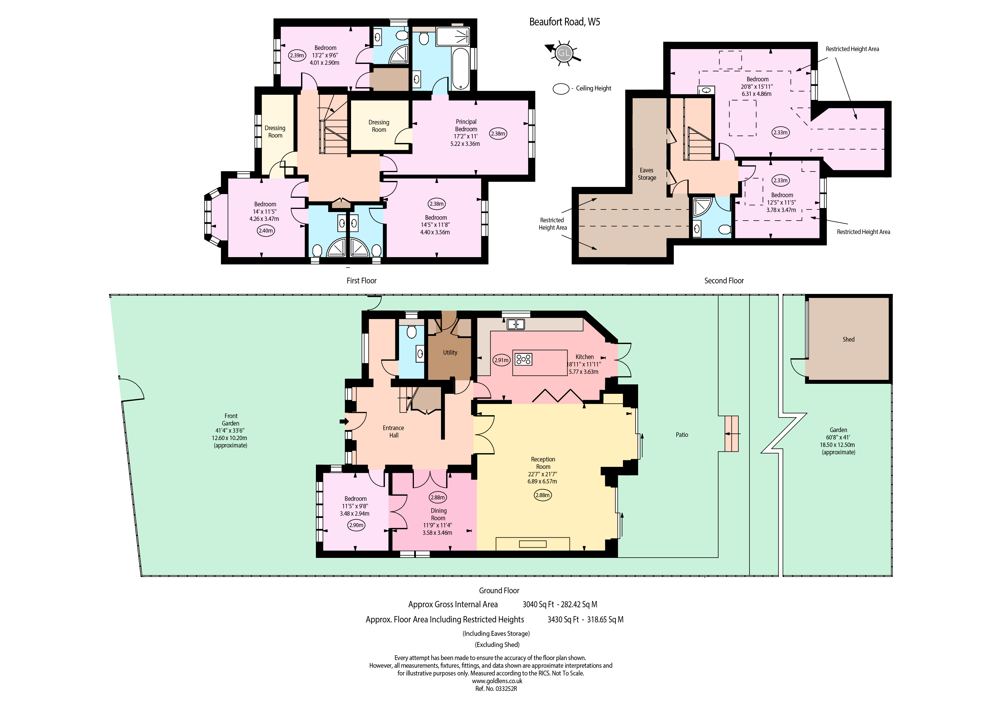 Beaufort Road, London floorplan