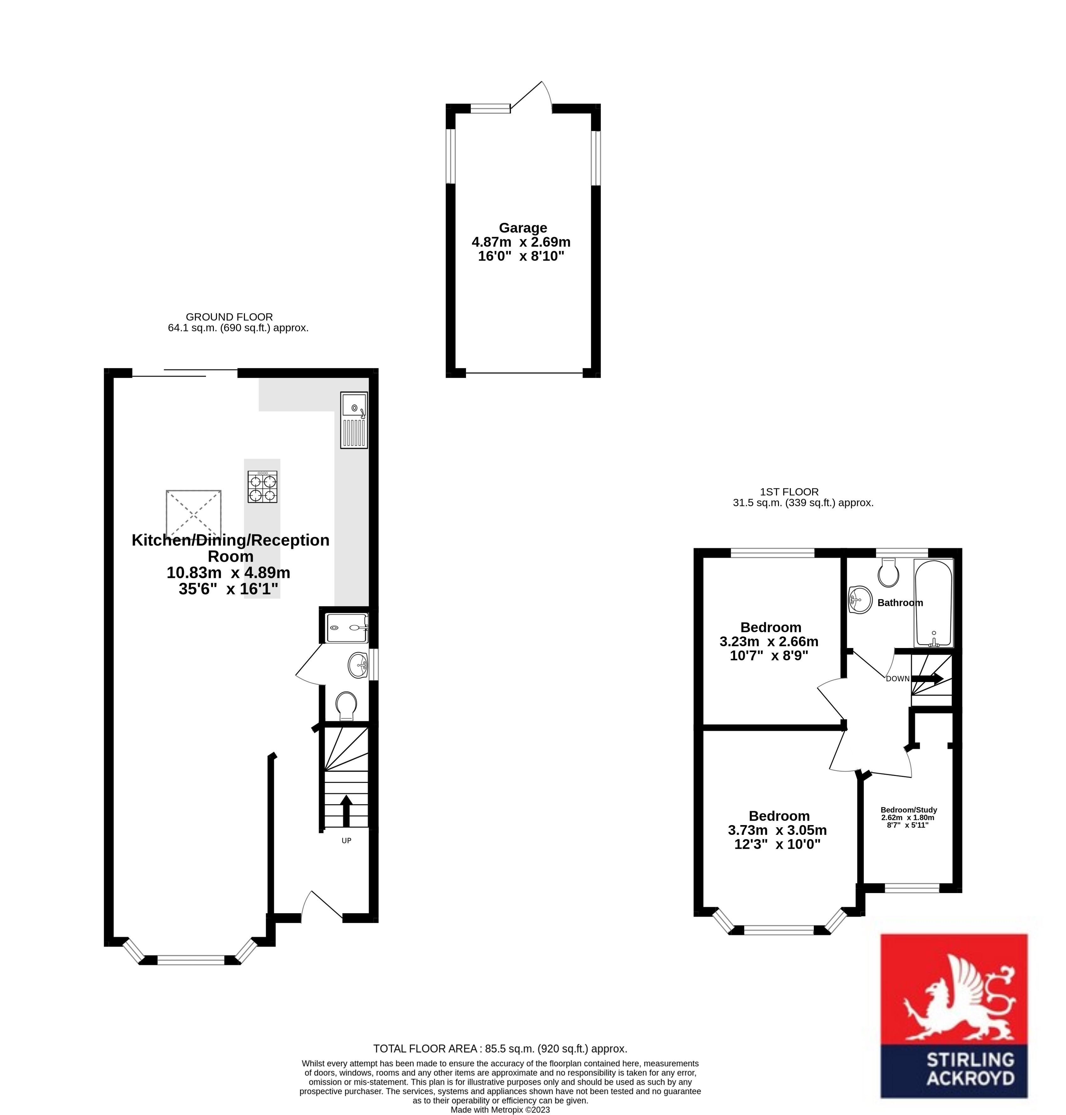 190, Lincoln Avenue, Twickenham floorplan