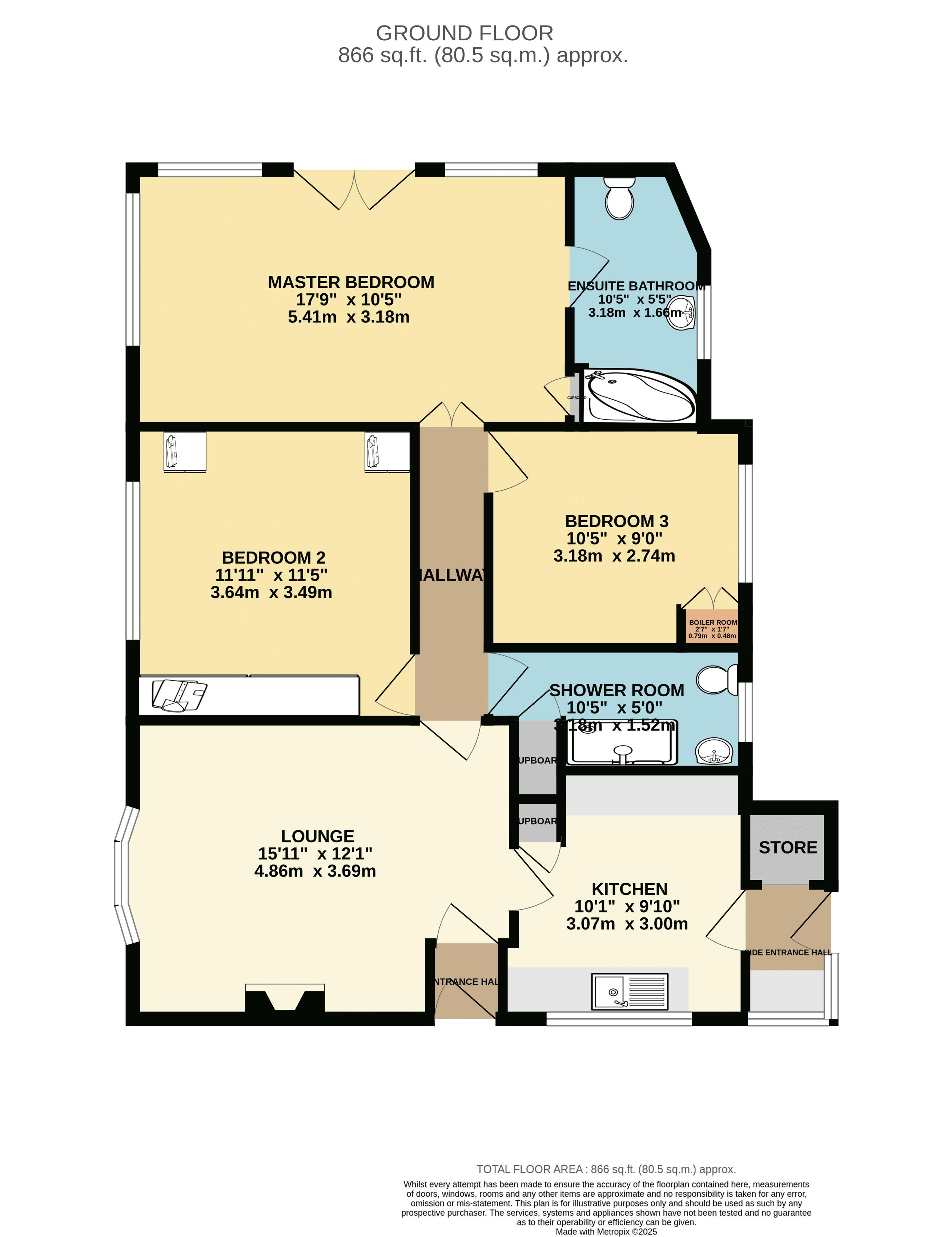 1, Beechwood Avenue, Immingham floorplan