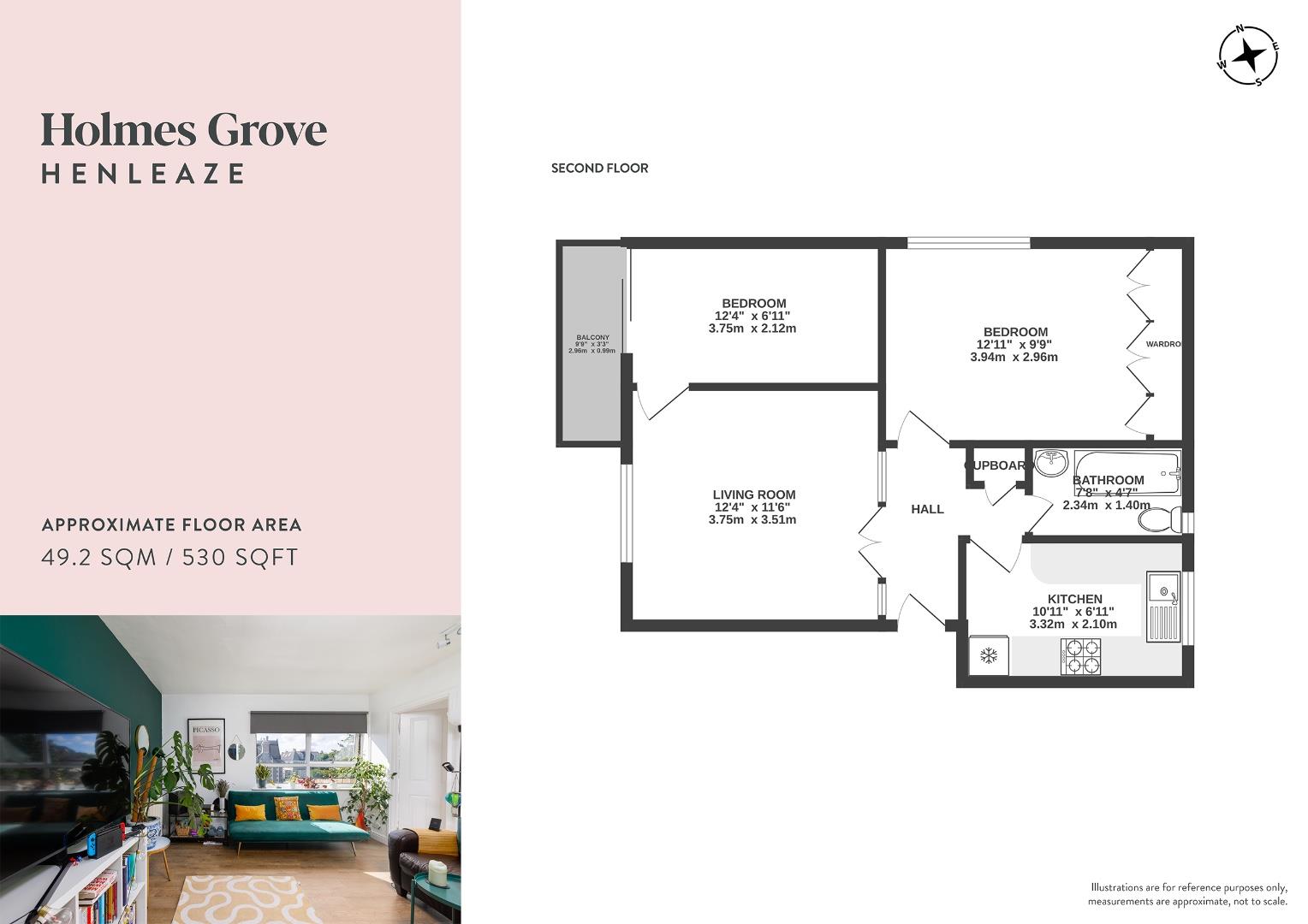 5 Holmes Court, Holmes Grove, Bristol floorplan