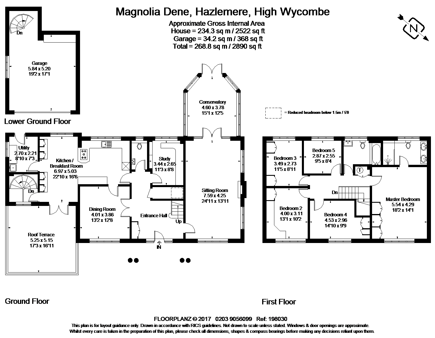 5 Bedrooms Detached house for sale in Magnolia Dene, Hazlemere, Buckinghamshire HP15