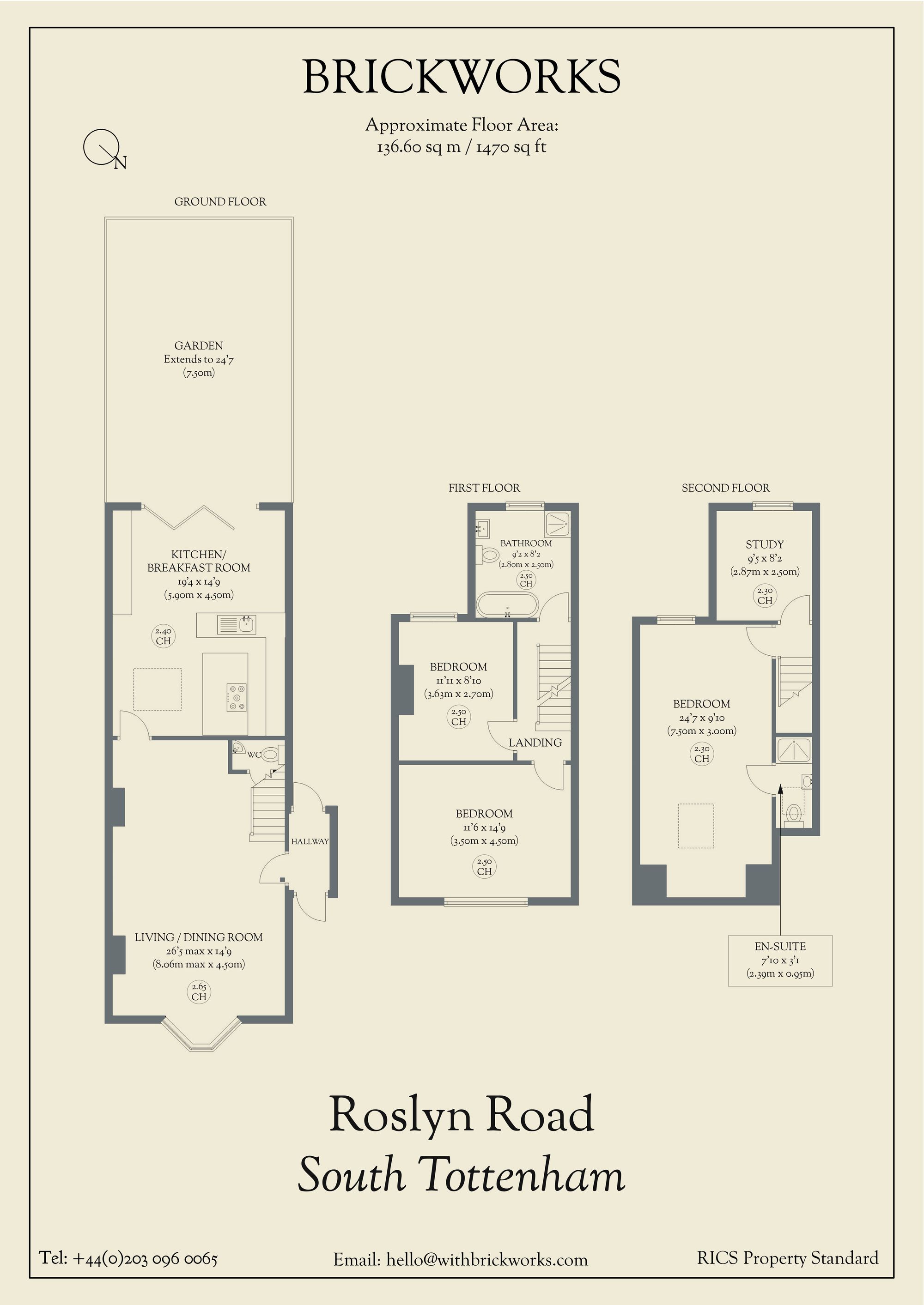 52 Roslyn Road, London floorplan