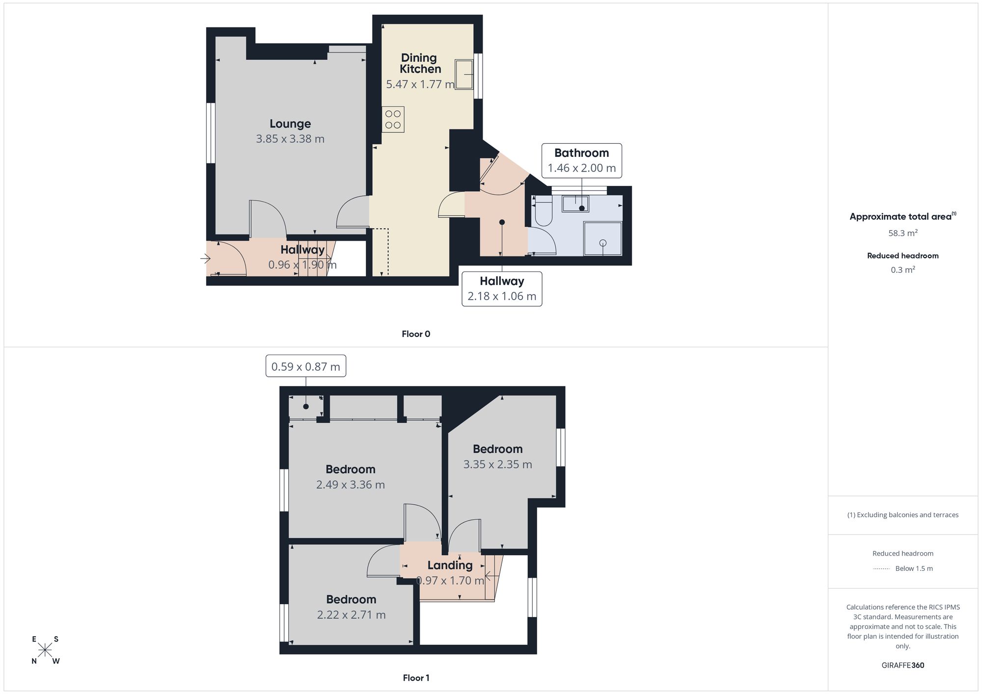 12 Wesley Street, Gateshead floorplan