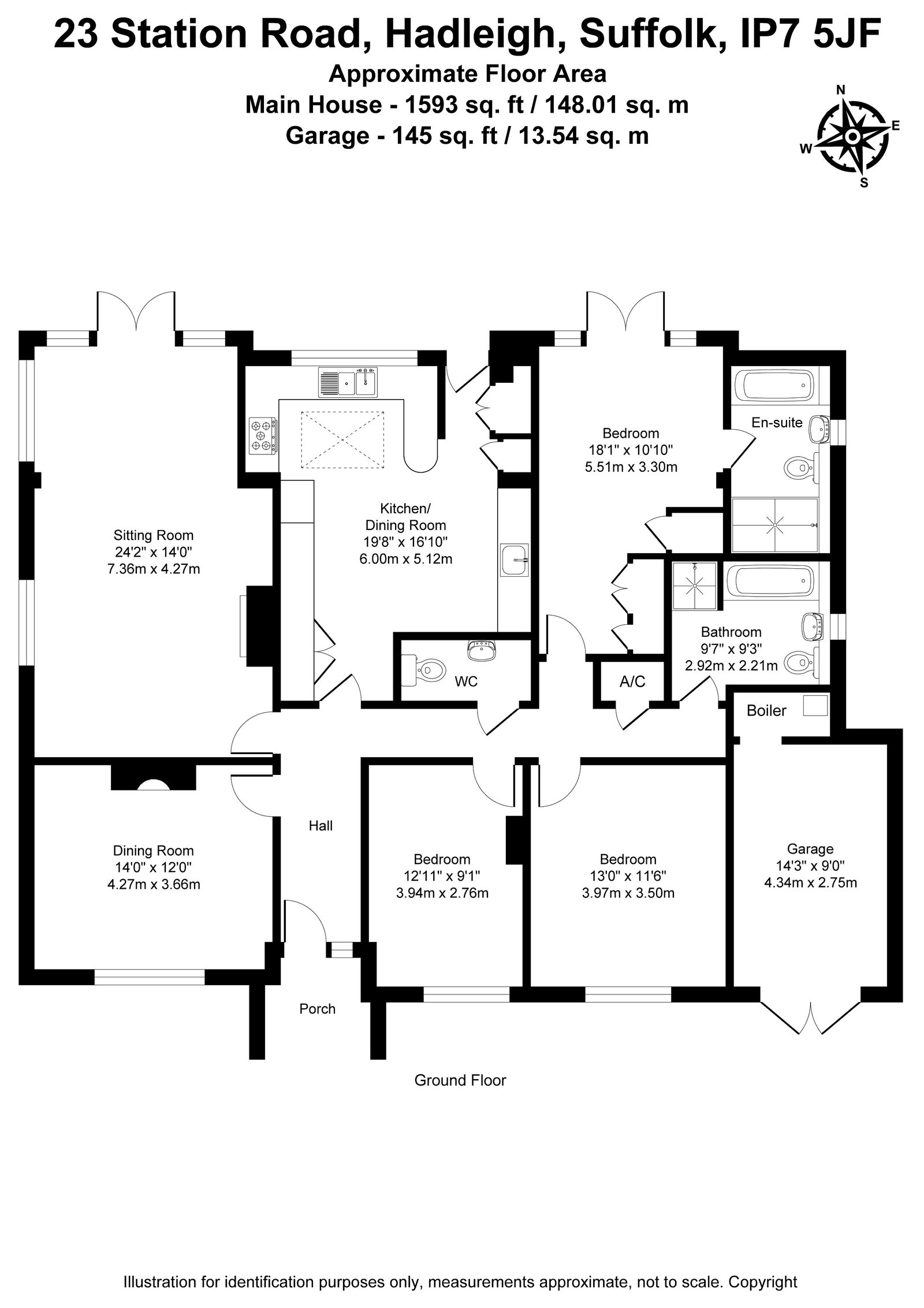 23, Station Road, Ipswich floorplan