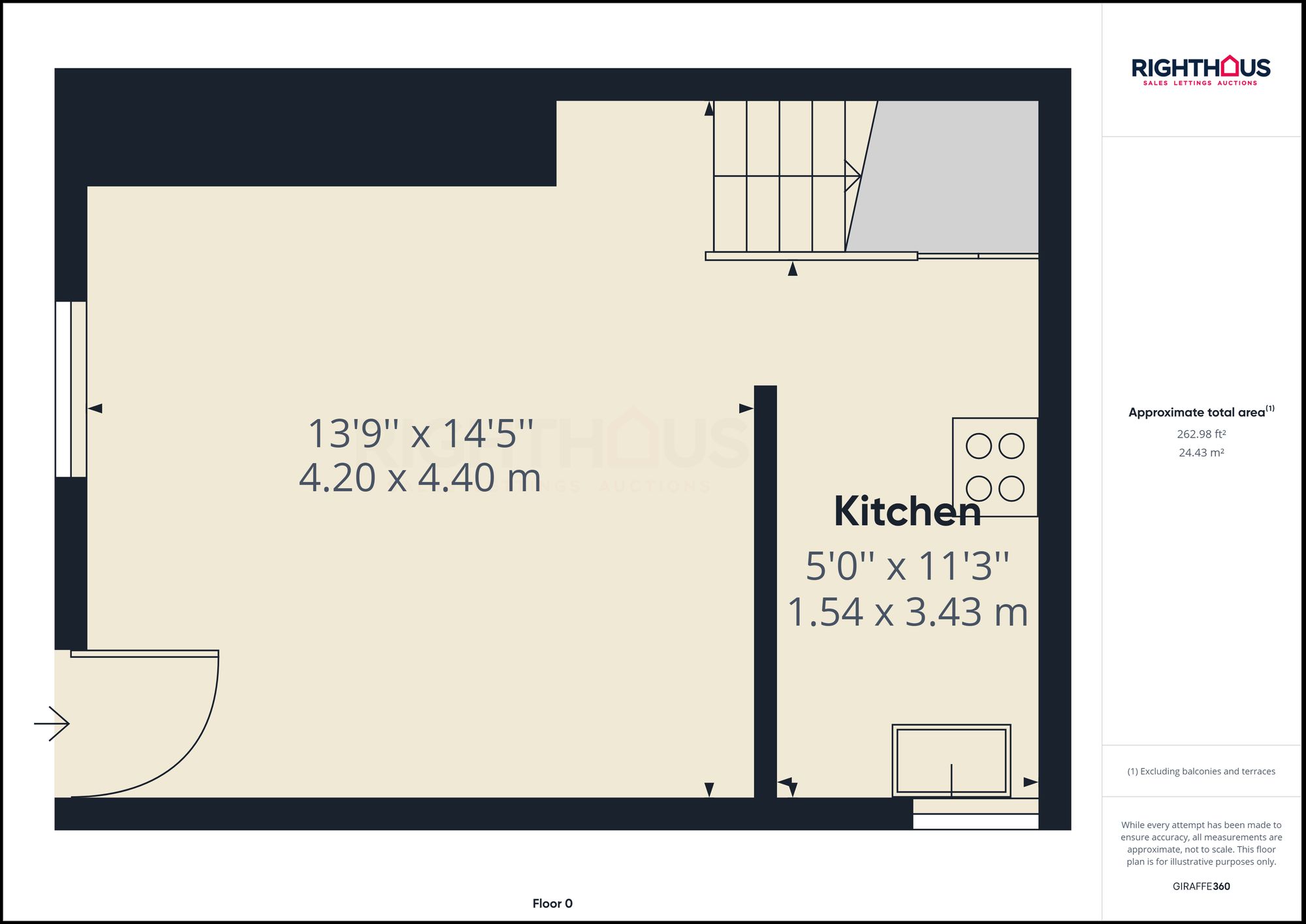 4 Upper George Street, Bradford floorplan