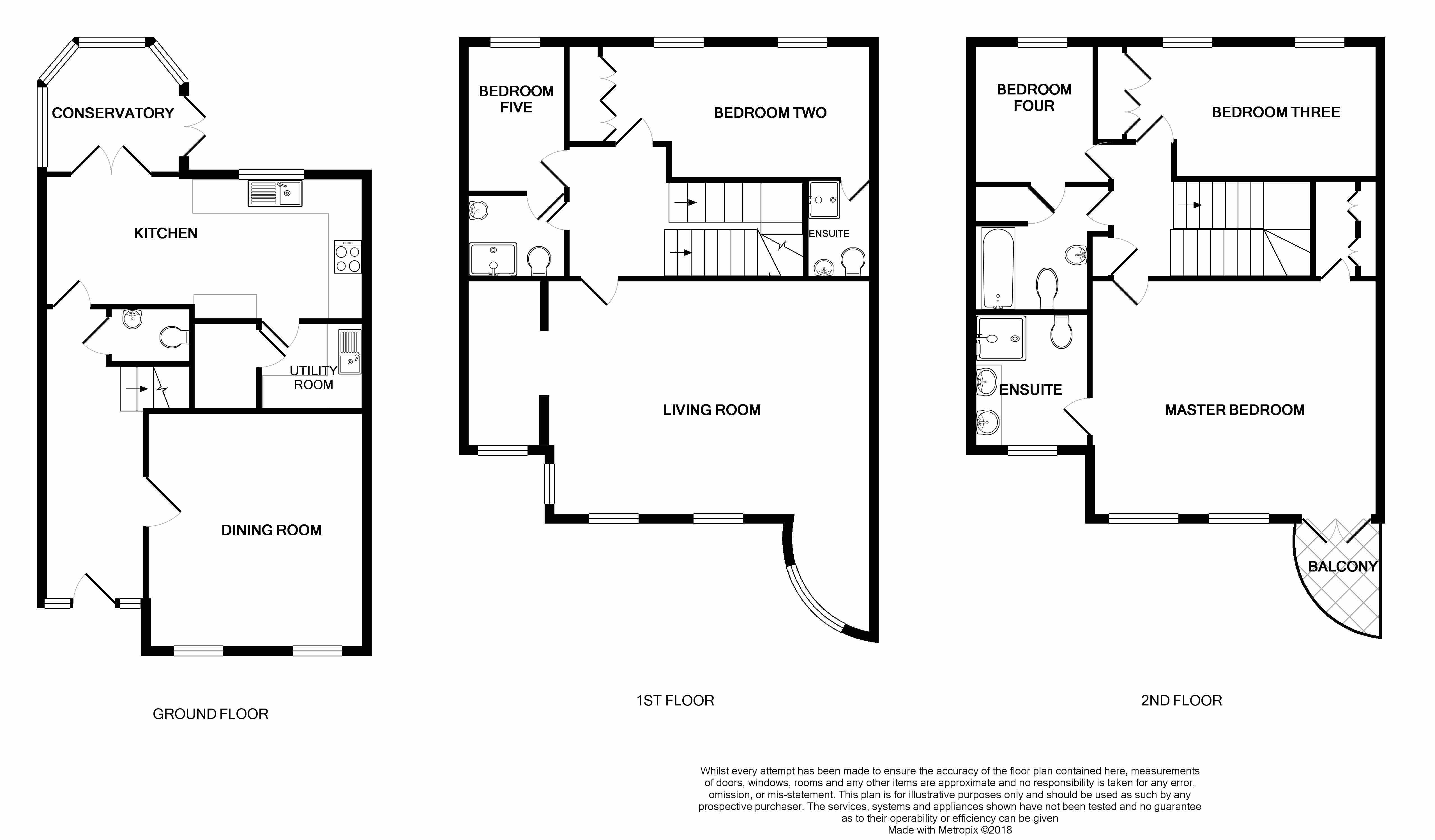 5 Bedrooms Town house to rent in Dettingen Crescent, Deepcut, Camberley GU16