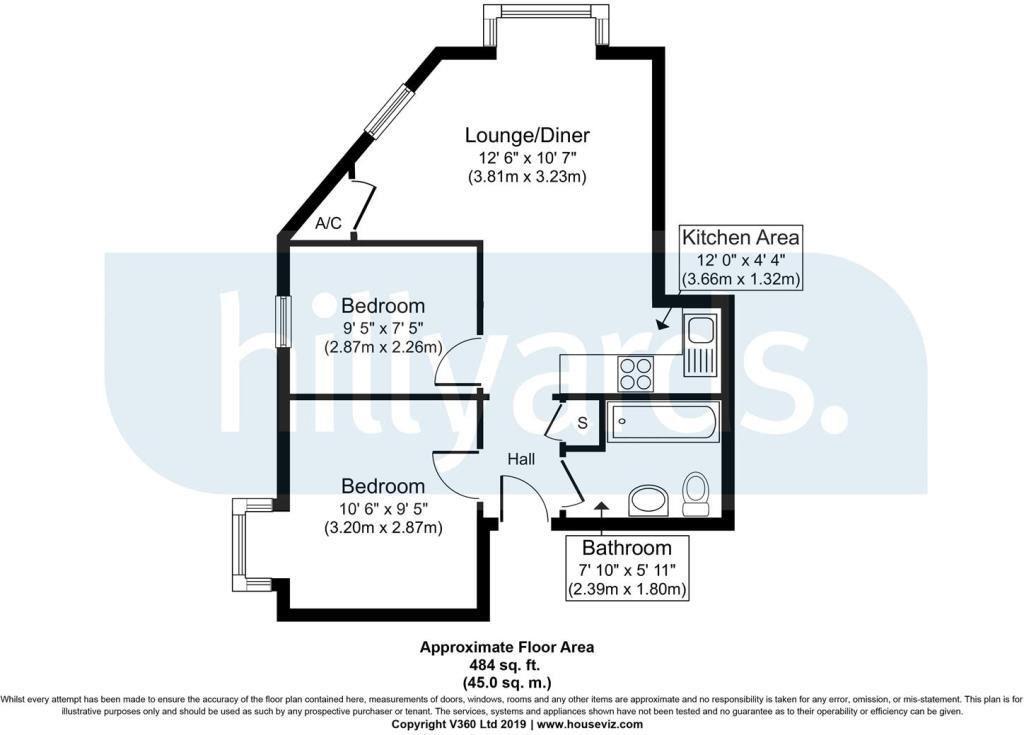 2, Weedon Court, Aylesbury floorplan