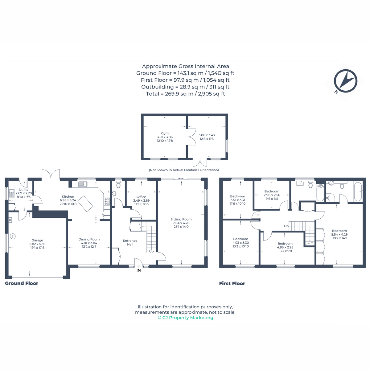 242, Amersham Road, Hazlemere floorplan