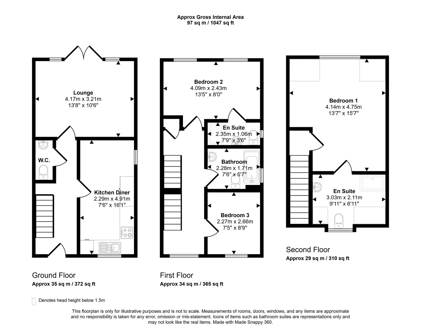 2, Harbourside, Harwich floorplan