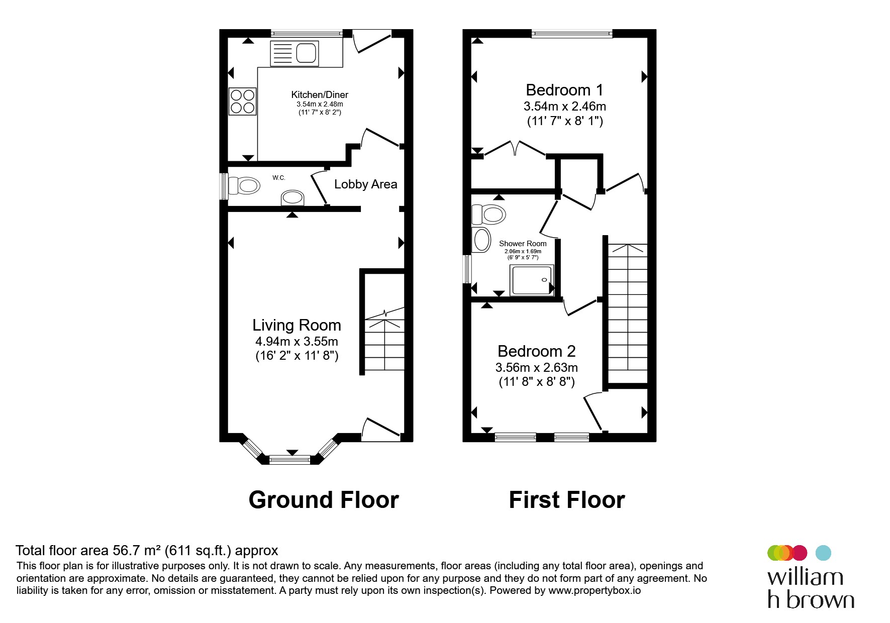 7, The Creamery, Sleaford floorplan
