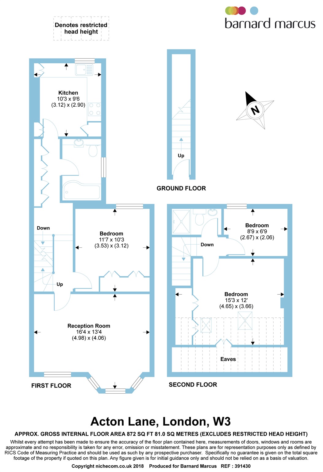 3 Bedrooms Flat for sale in Acton Lane, Acton Lane, London W3