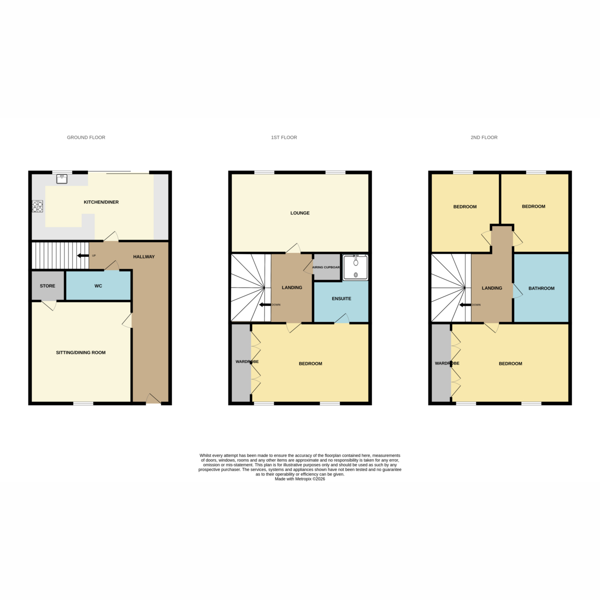 5, Buzzard Way, Hengoed floorplan